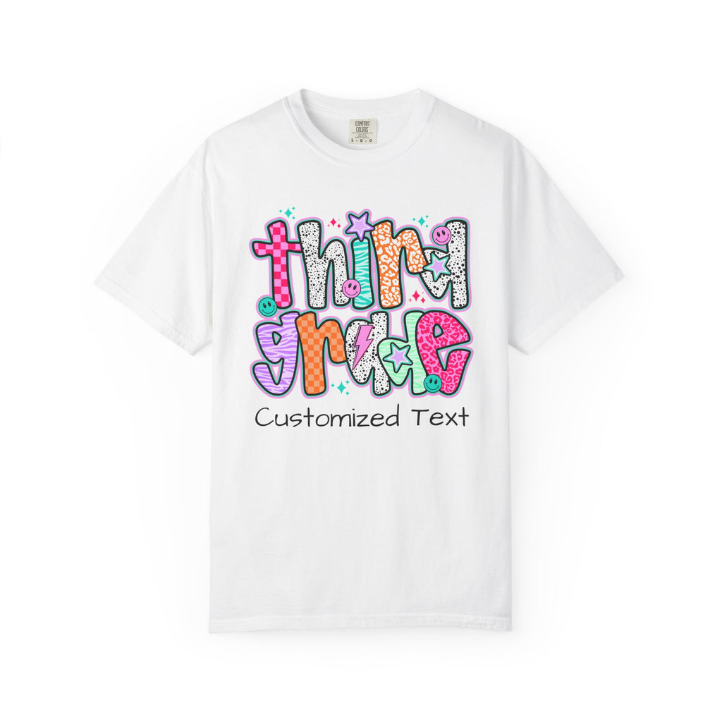 Customizable 3rd Grade T-shirt