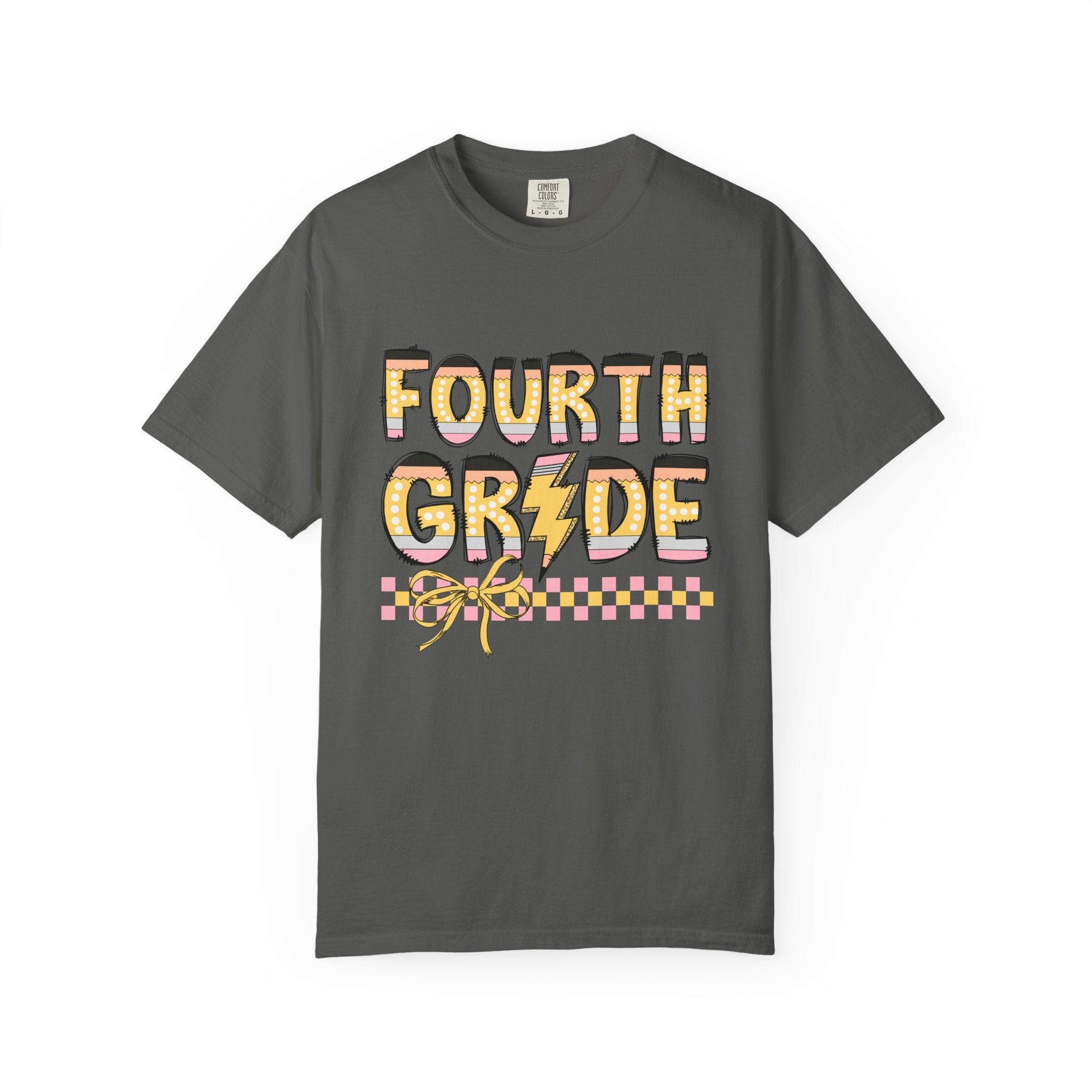 Retro Pencil 4th Grade T-shirt