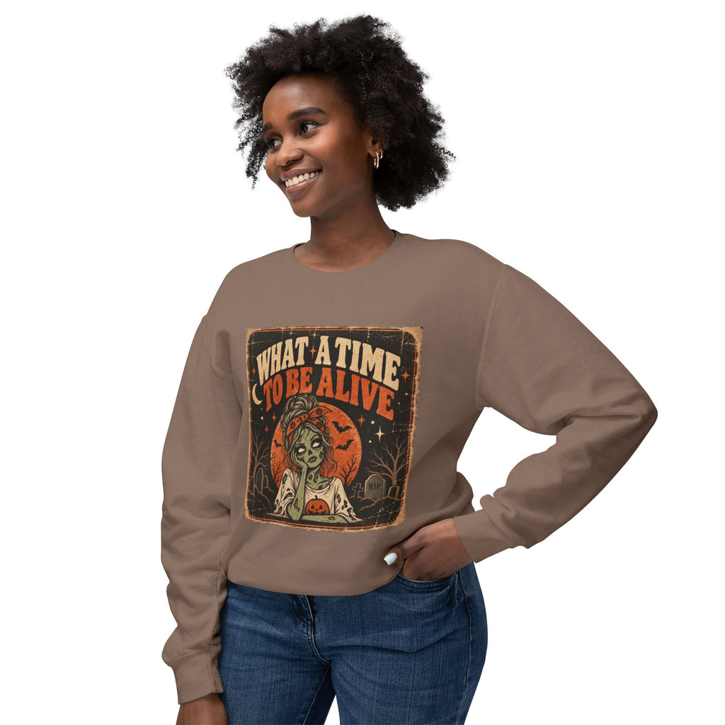 'What a Time' Crewneck Sweatshirt