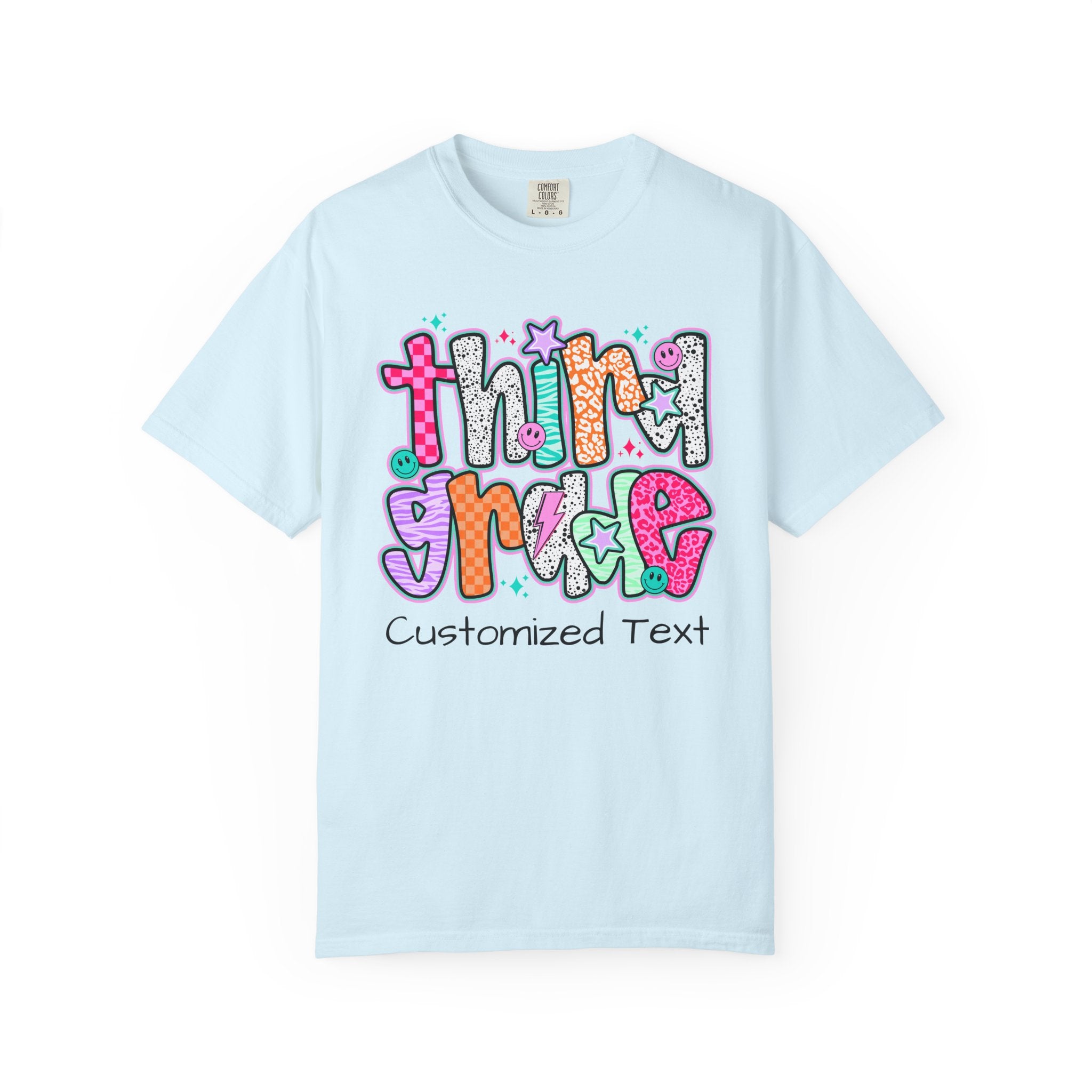 Customizable 3rd Grade T-shirt