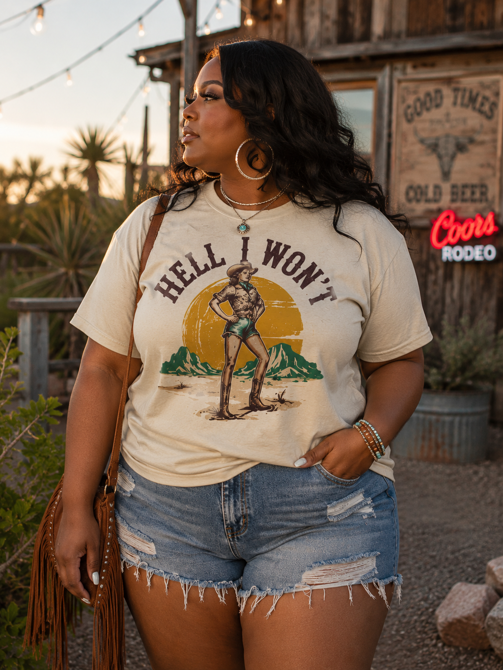 Hell I Won’t T-shirt