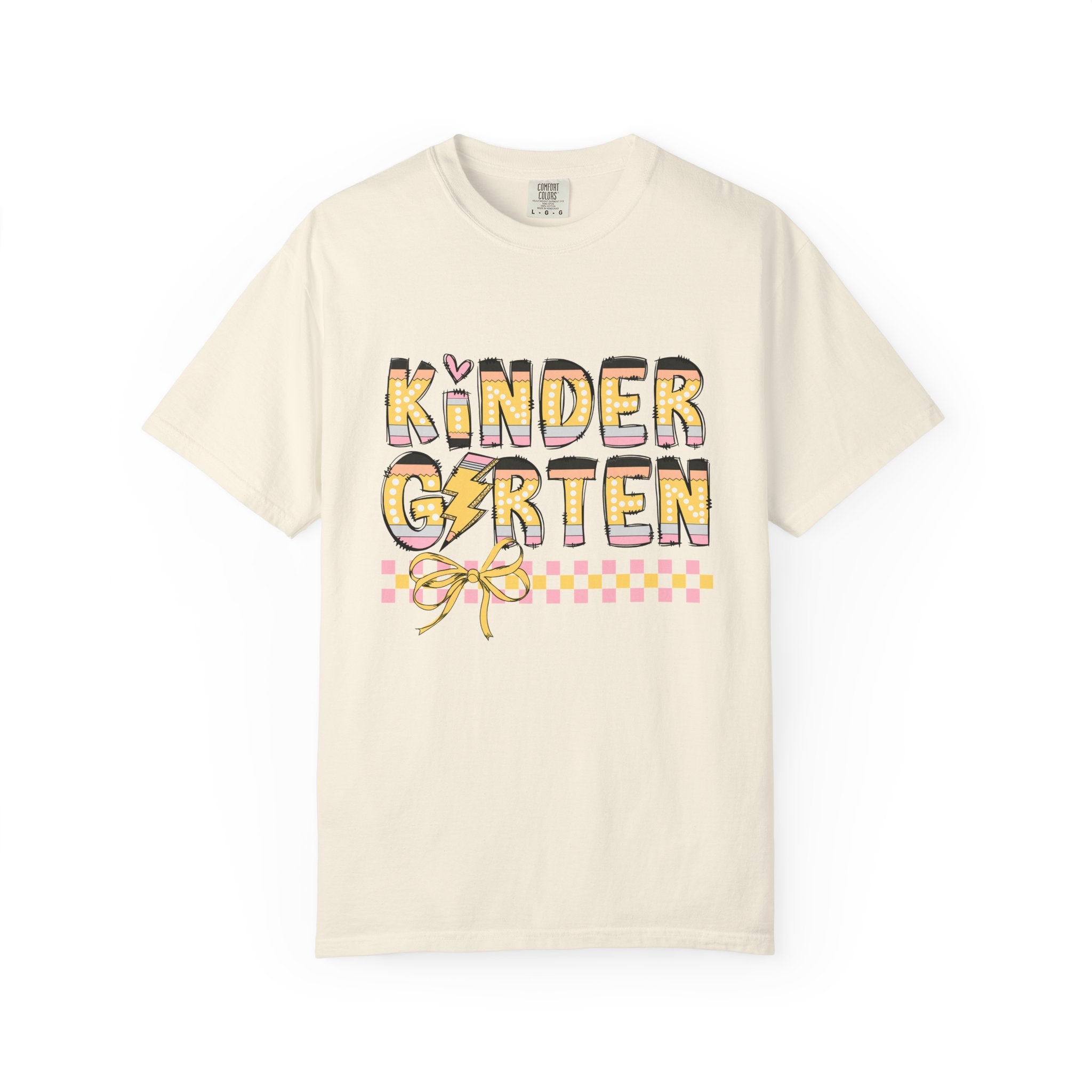 Retro Pencil Kindergarten T-shirt
