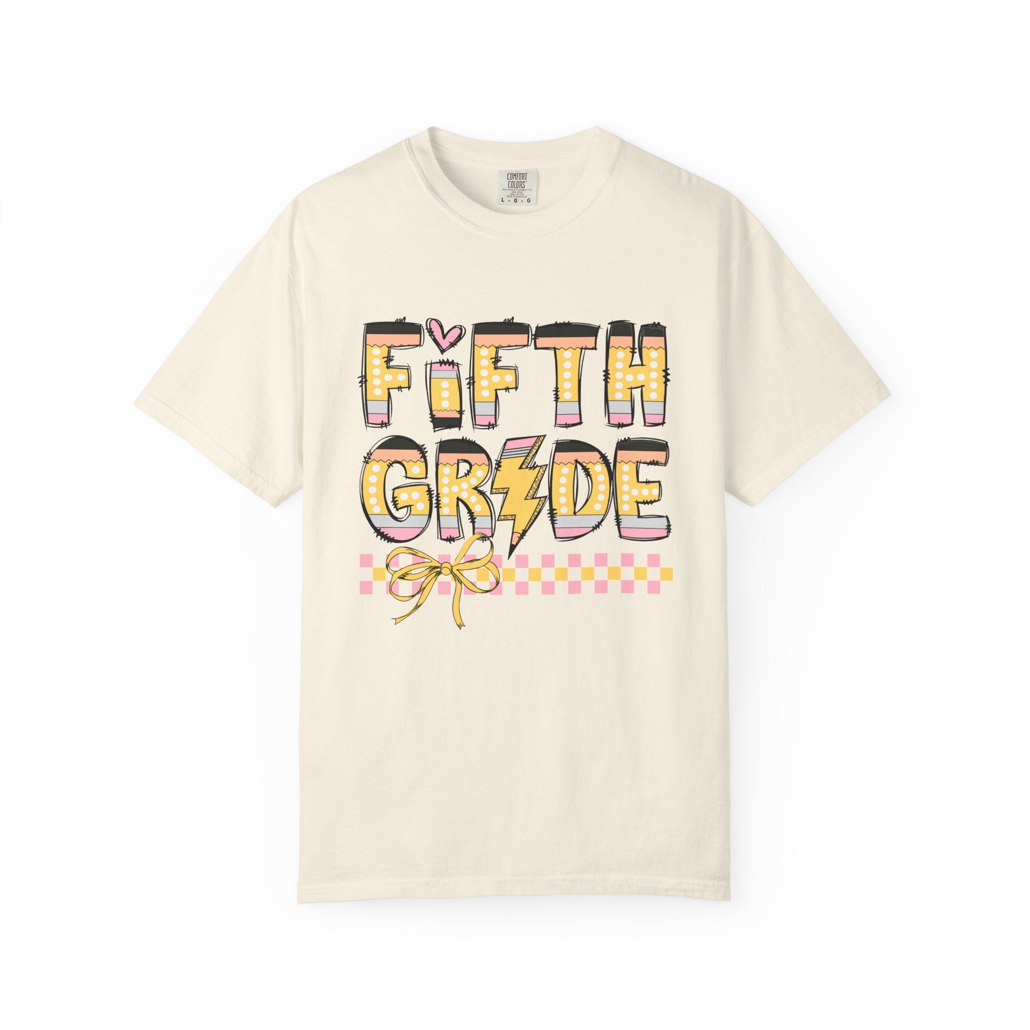 Retro Pencil 5th Grade T-shirt