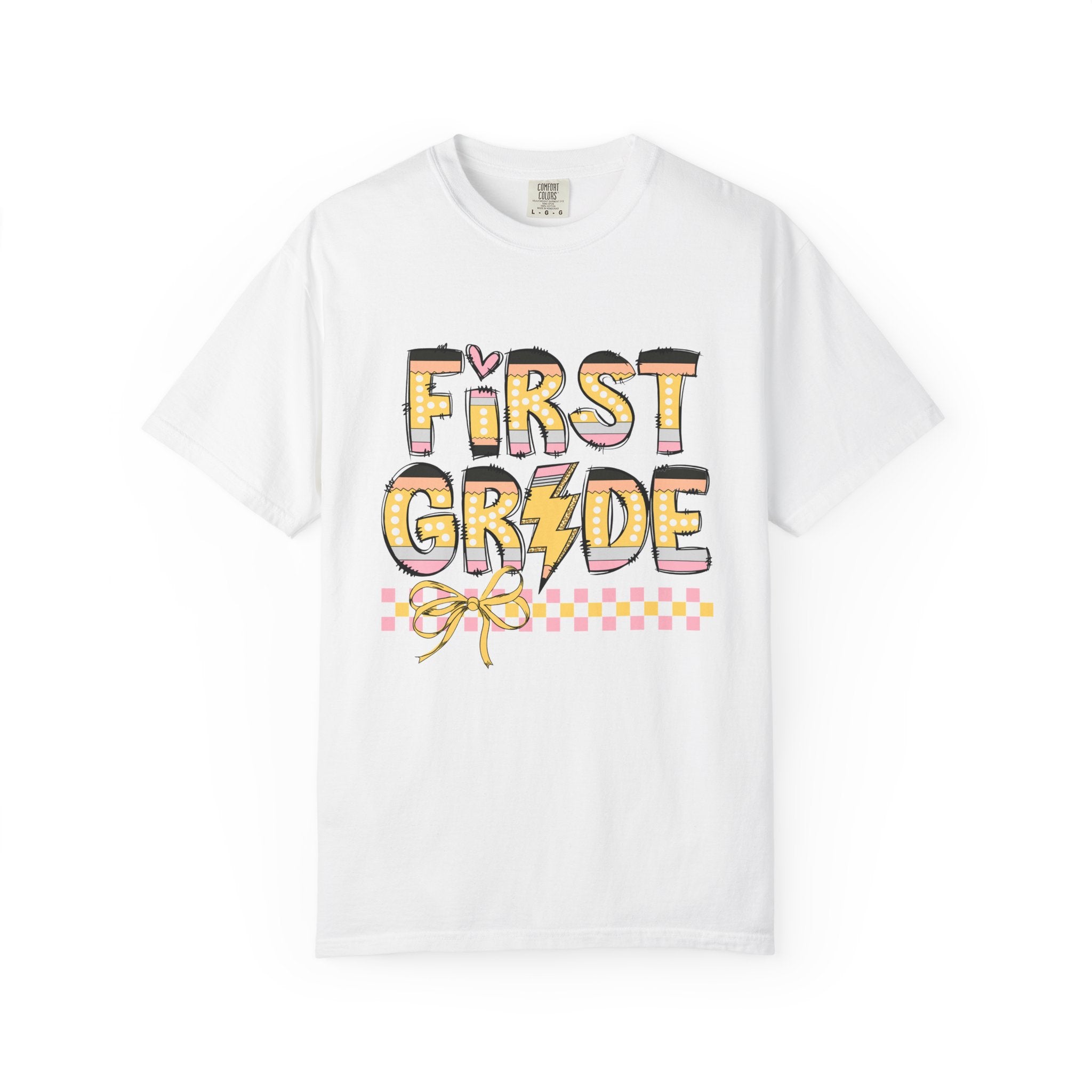 Retro Pencil 1st Grade T-shirt