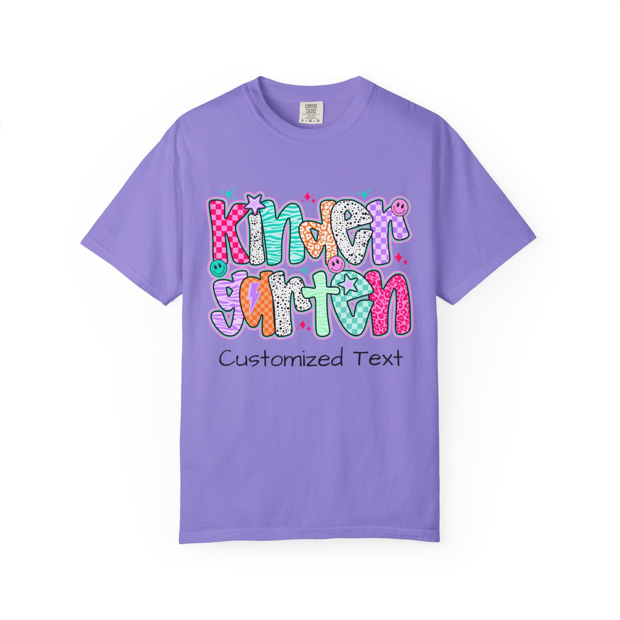 Customizable Kindergarten T-shirt