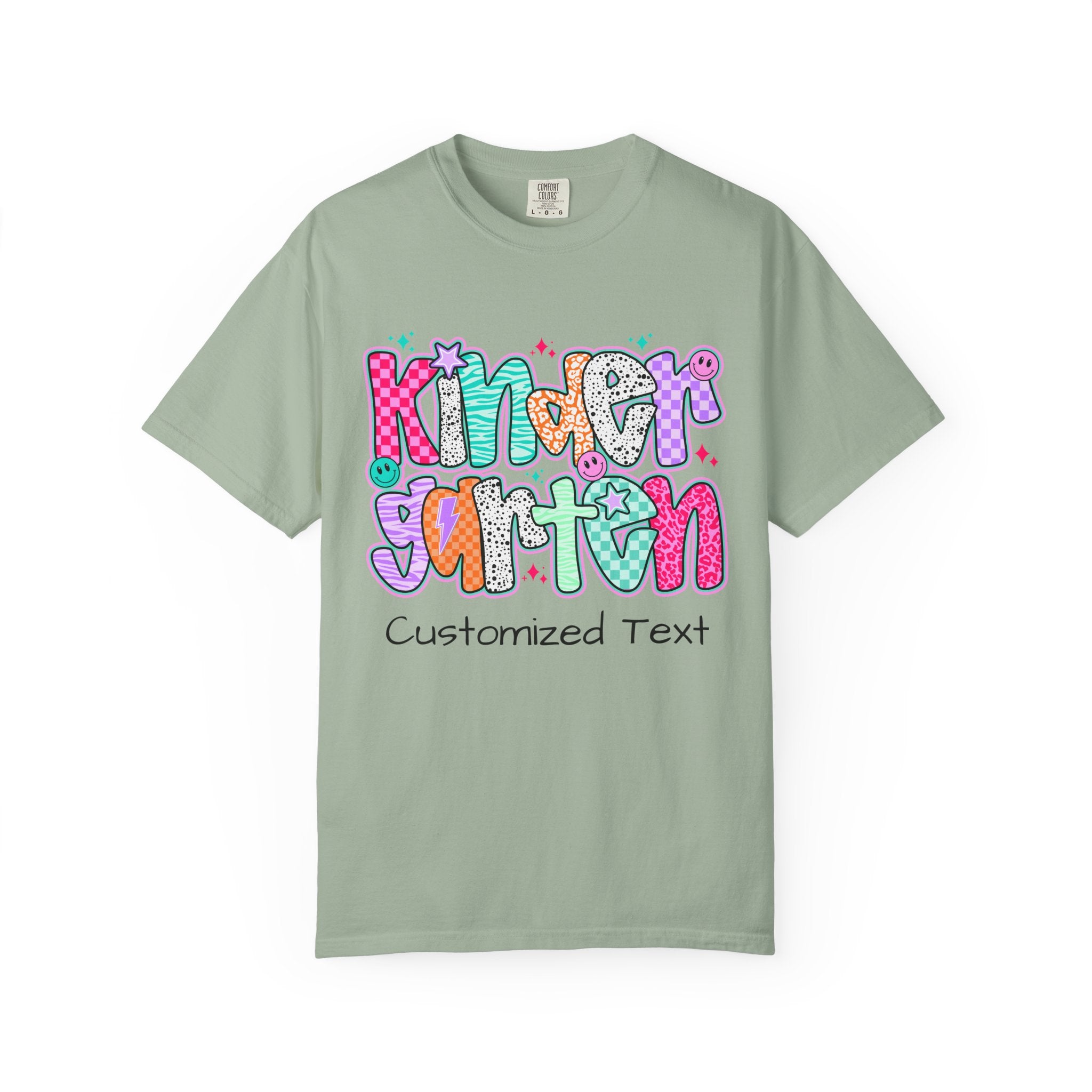 Customizable Kindergarten T-shirt