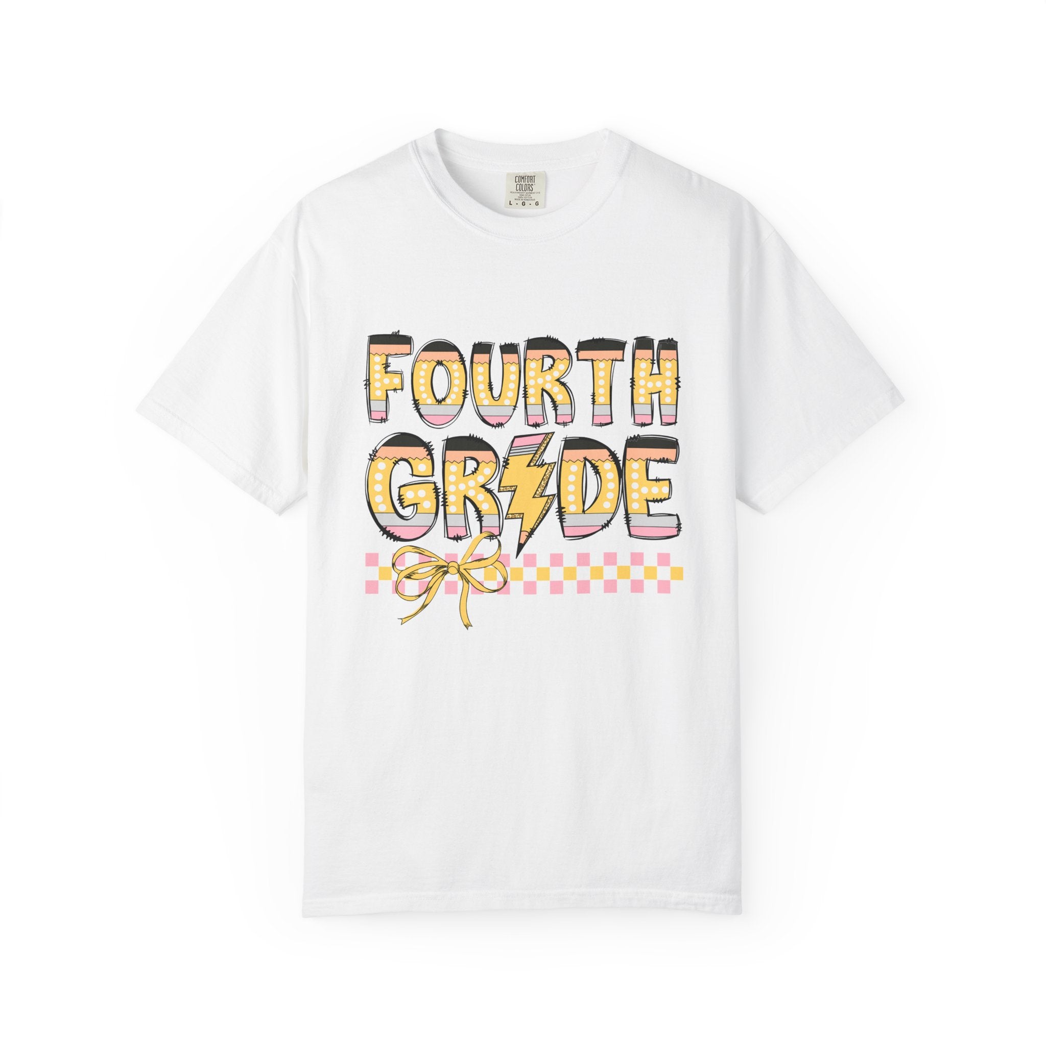 Retro Pencil 4th Grade T-shirt