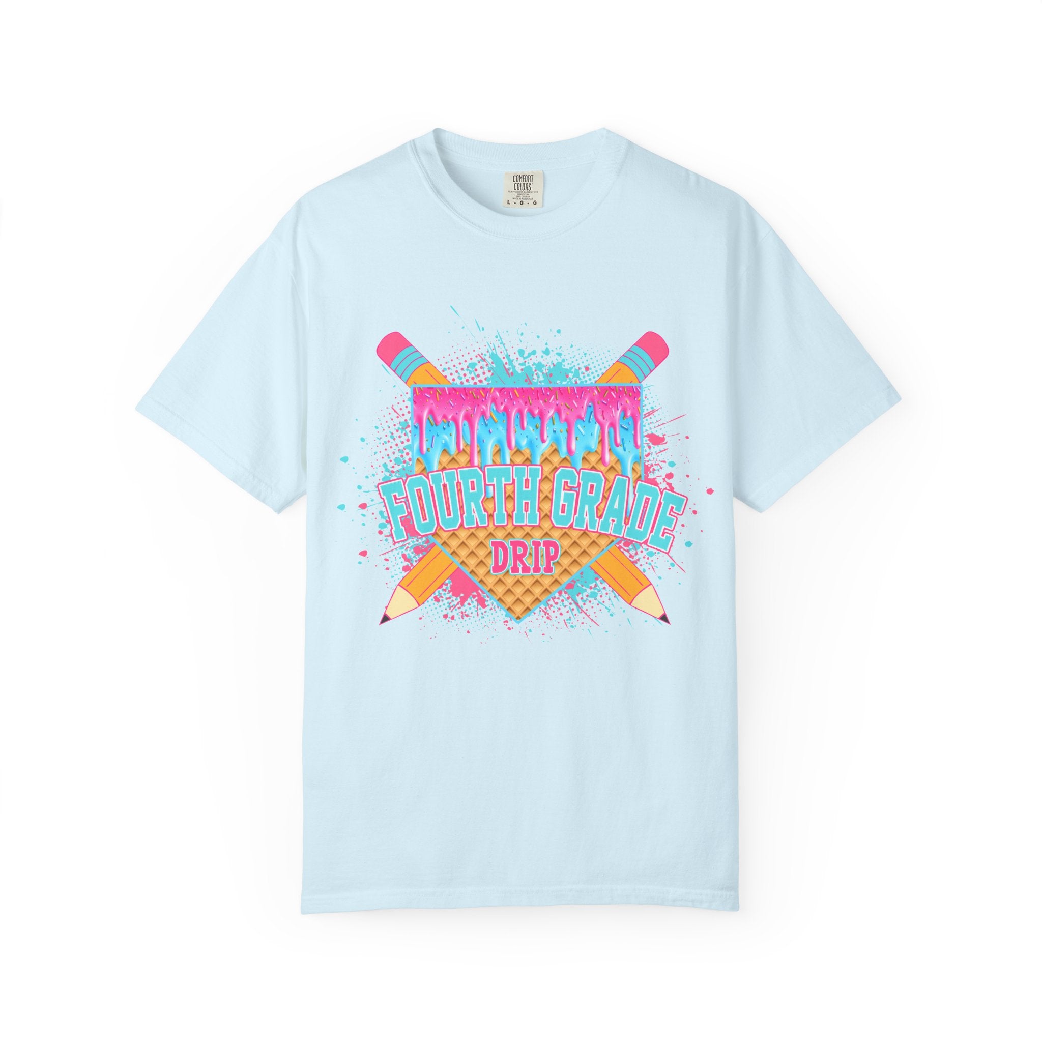 4th Grade Level Drip T-shirt