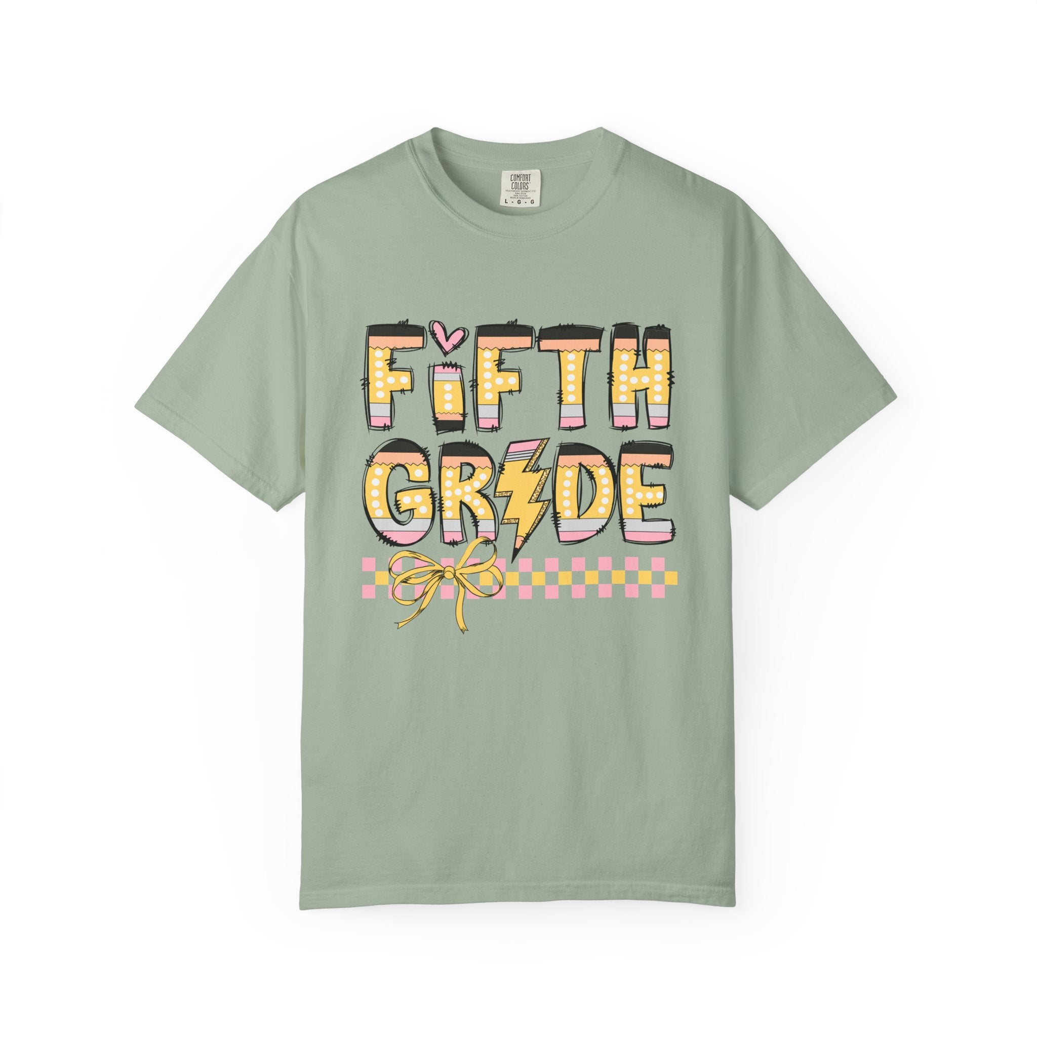 Retro Pencil 5th Grade T-shirt