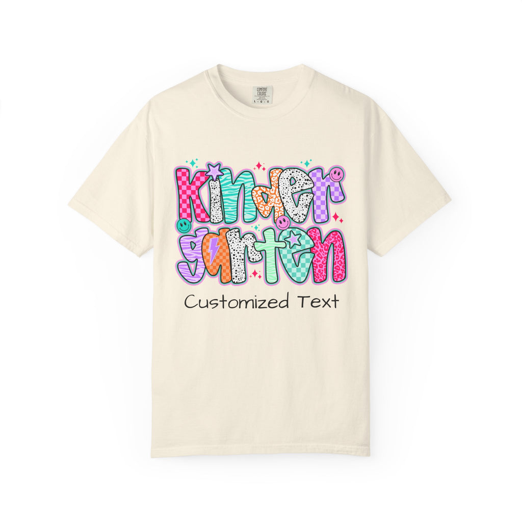 Customizable Kindergarten T-shirt