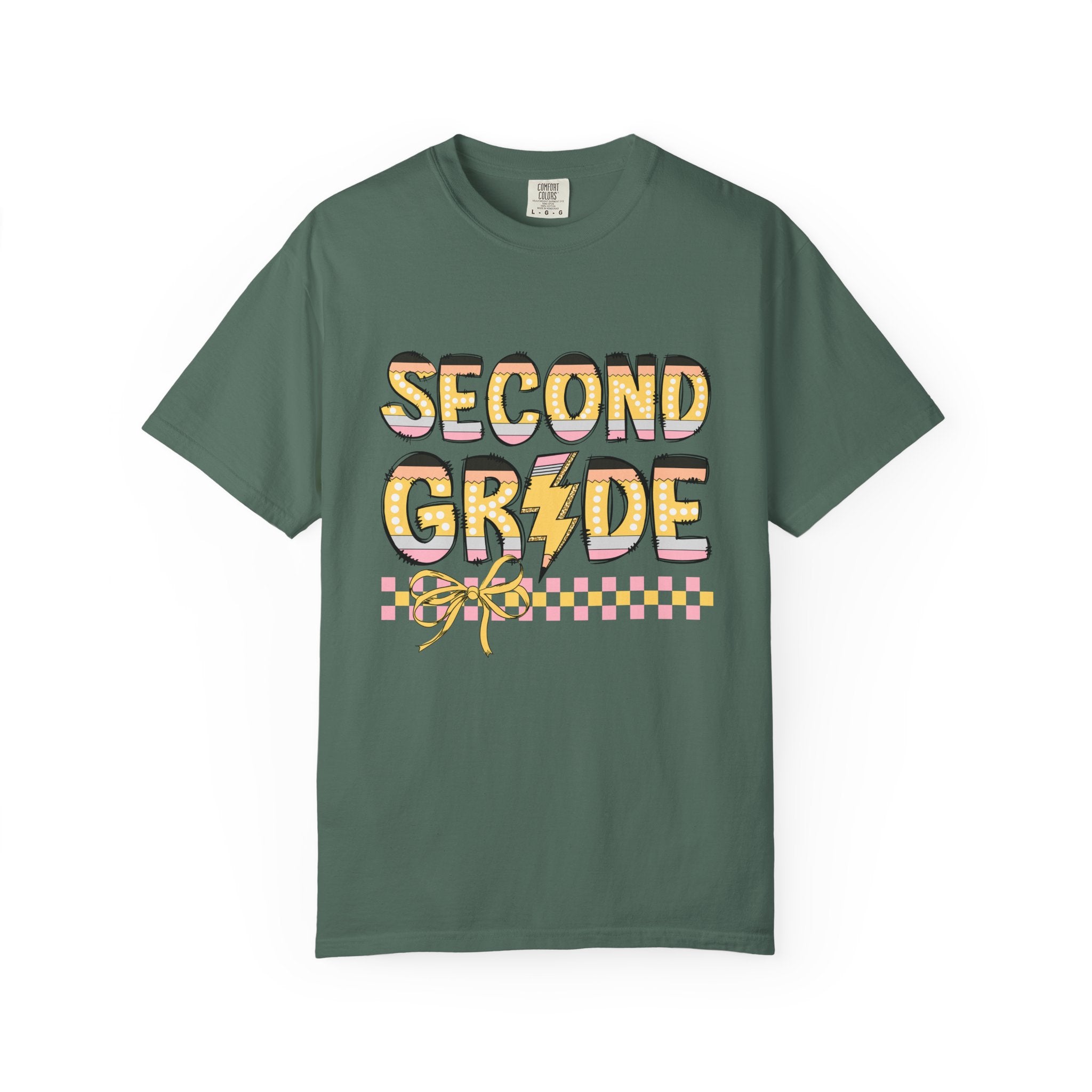 Retro Pencil 2nd Grade T-shirt