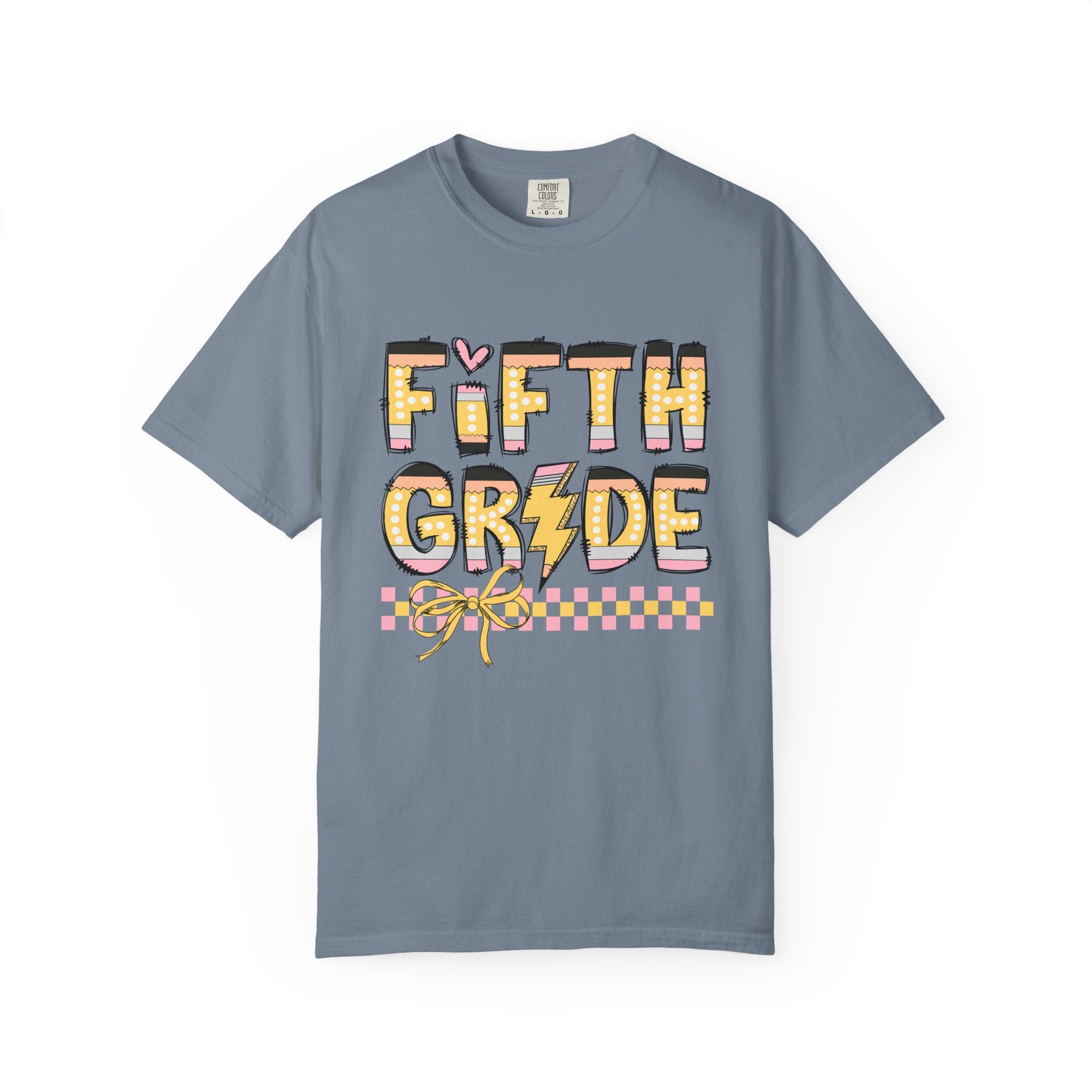 Retro Pencil 5th Grade T-shirt