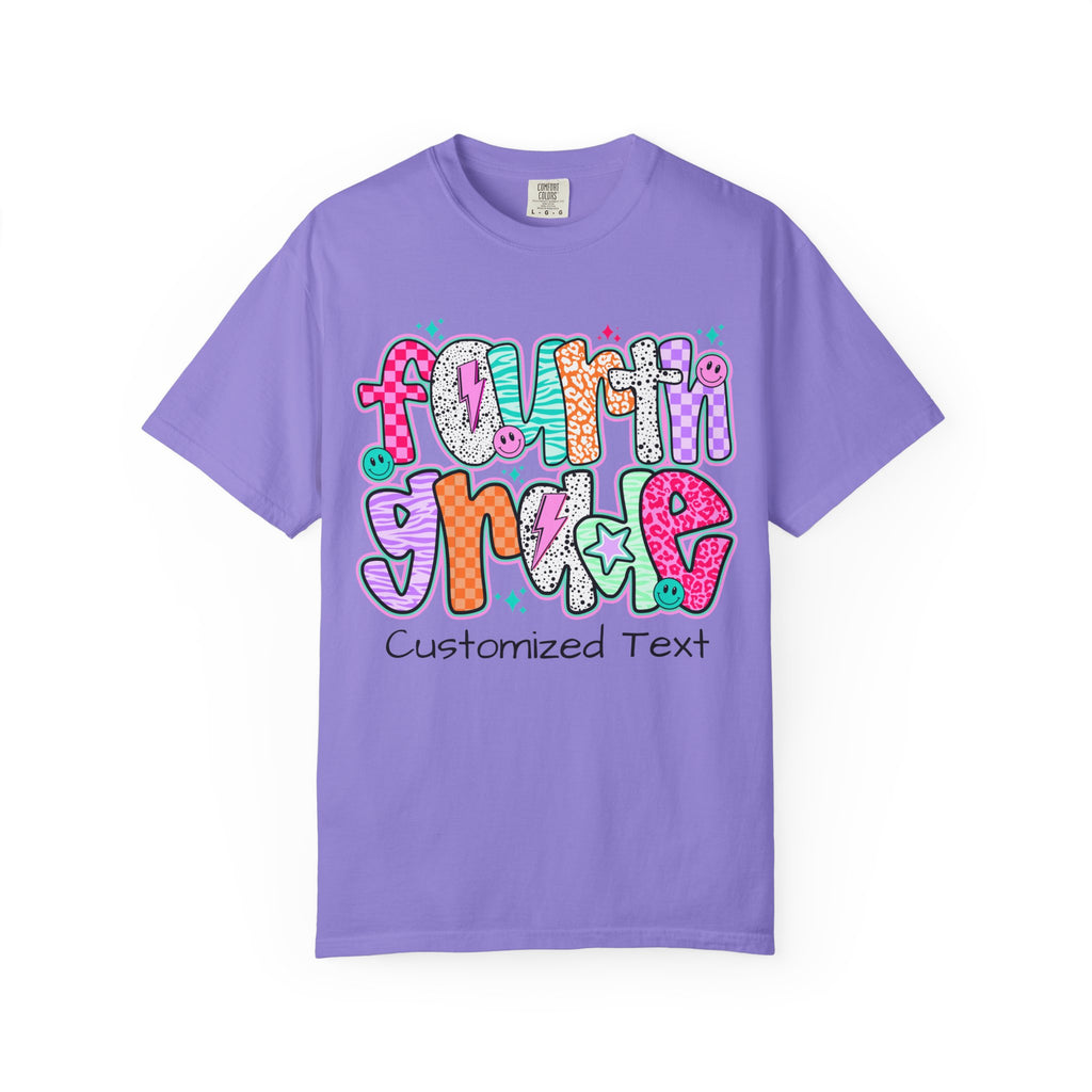 Customizable 4th Grade T-shirt