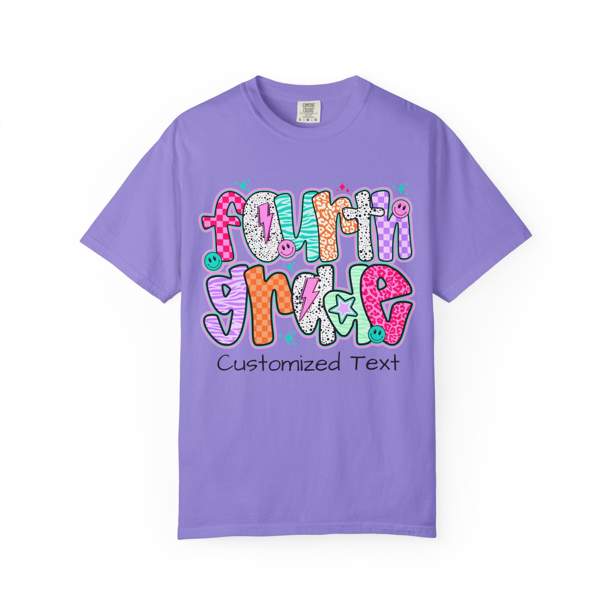 Customizable 4th Grade T-shirt