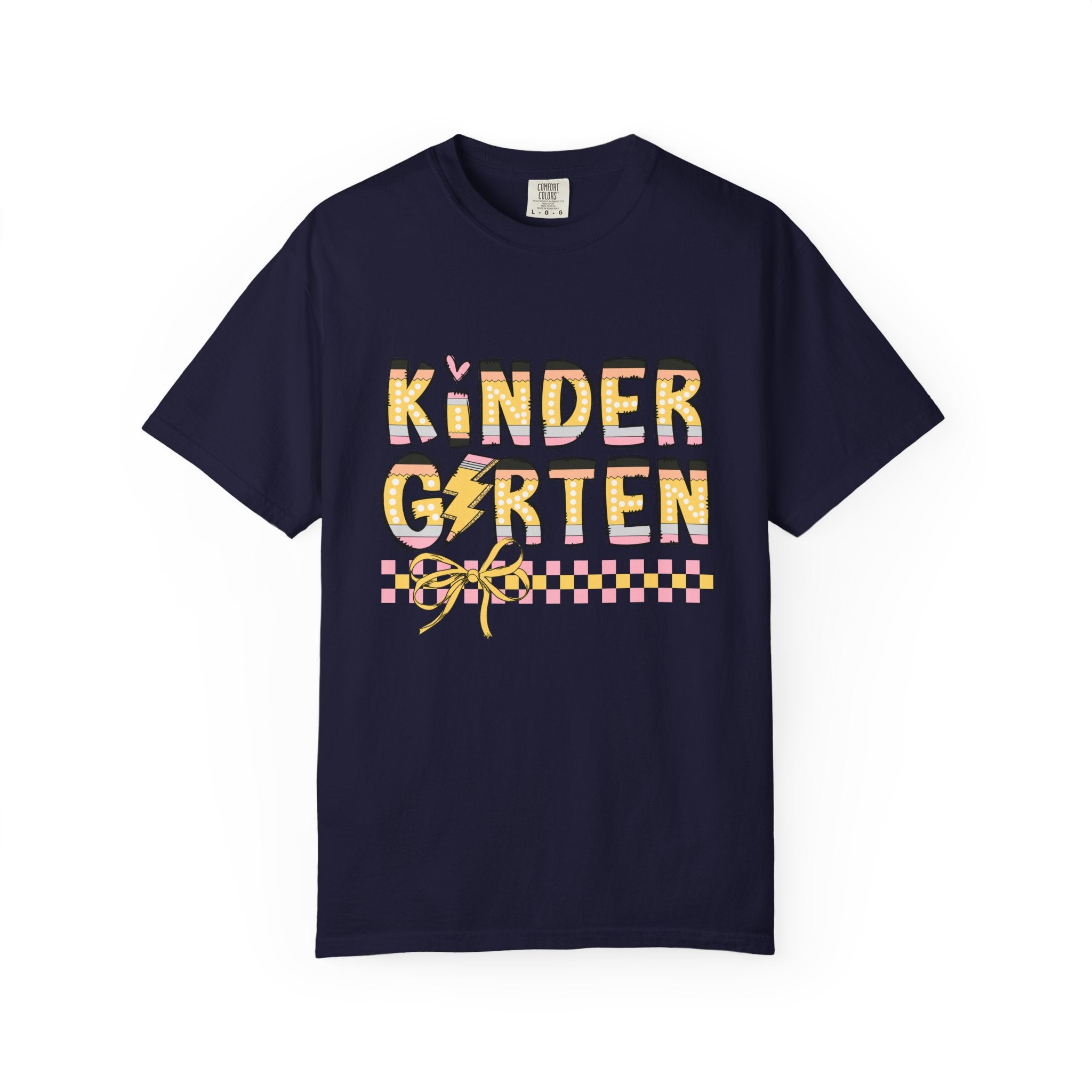 Retro Pencil Kindergarten T-shirt