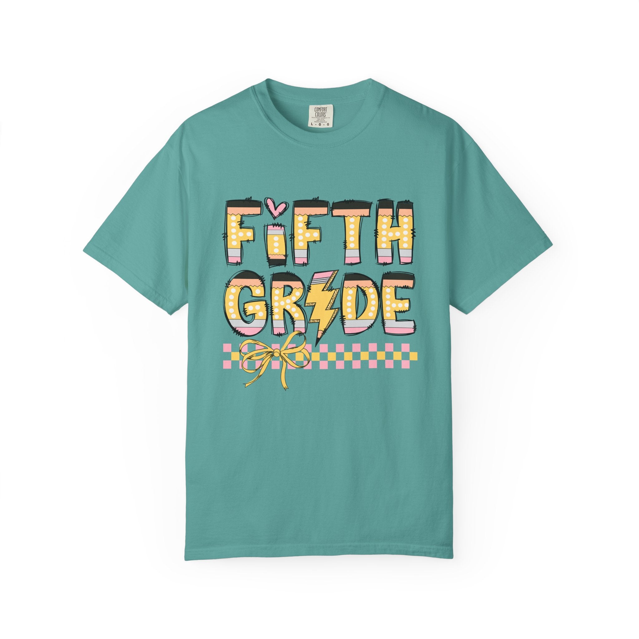 Retro Pencil 5th Grade T-shirt