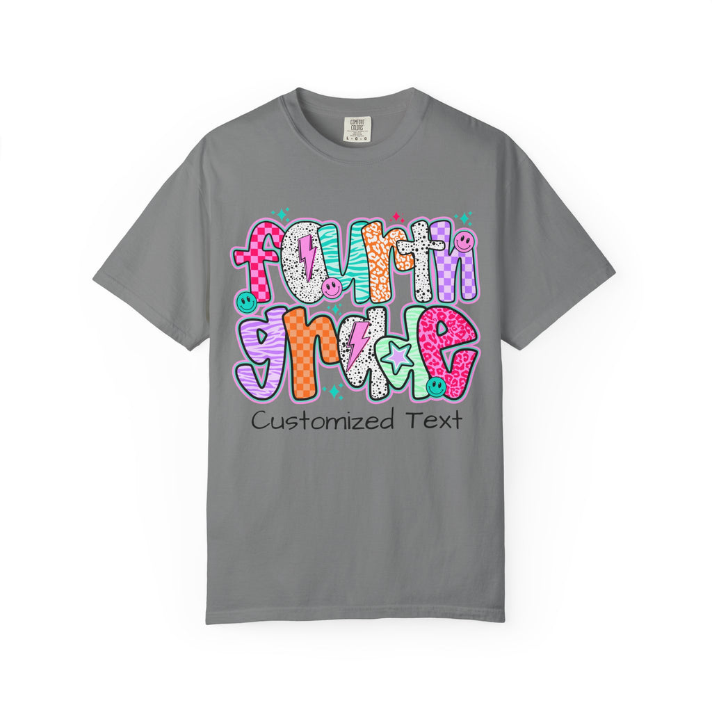 Customizable 4th Grade T-shirt