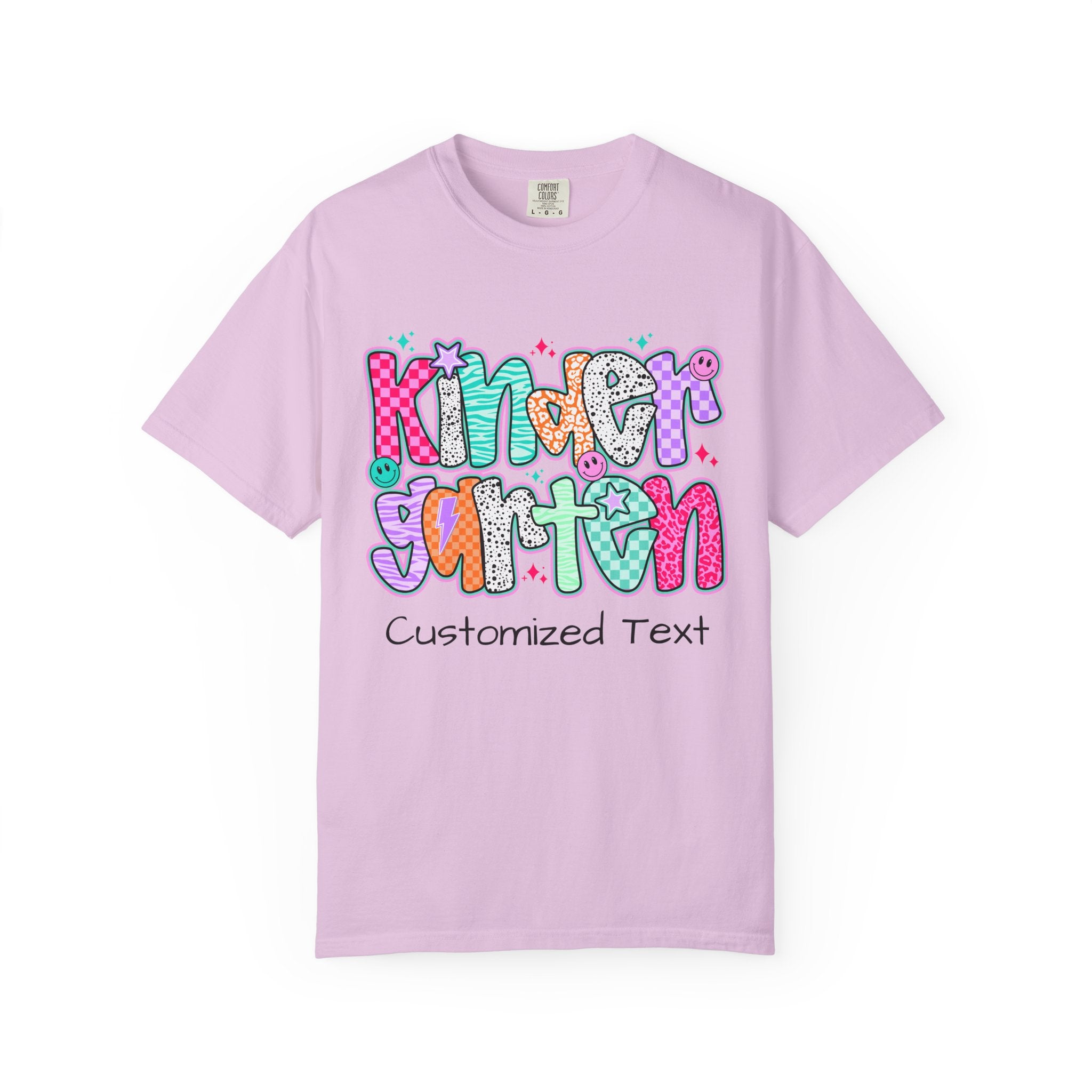 Customizable Kindergarten T-shirt