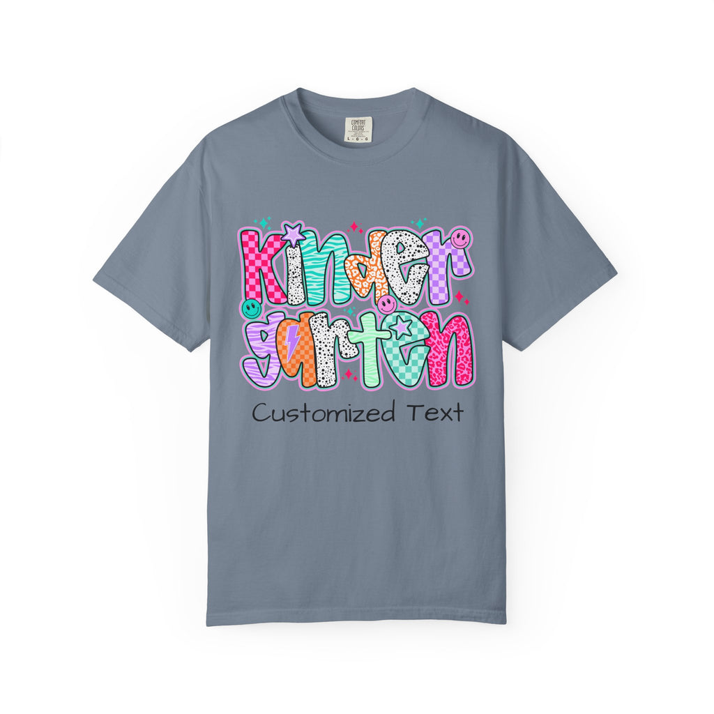 Customizable Kindergarten T-shirt