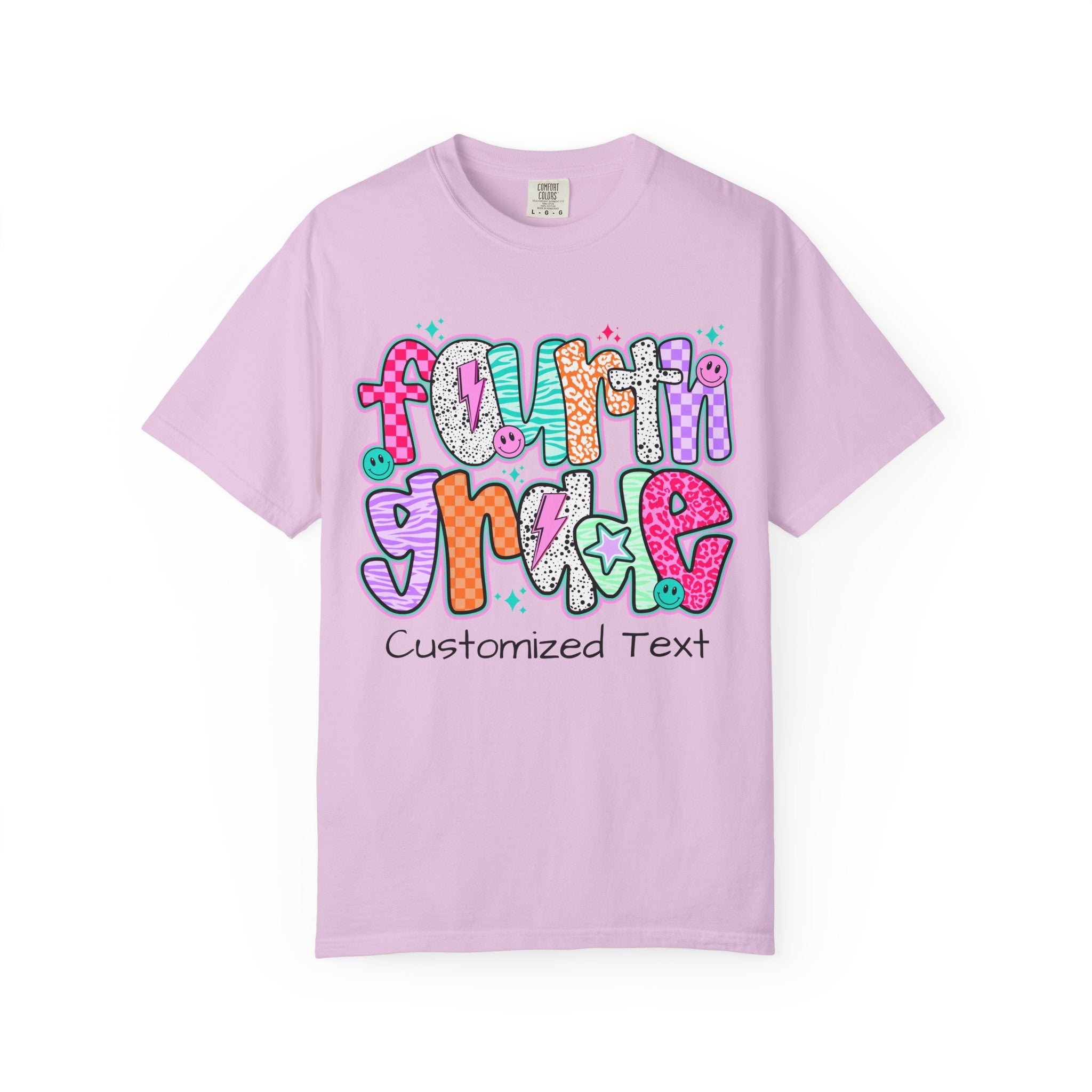 Customizable 4th Grade T-shirt