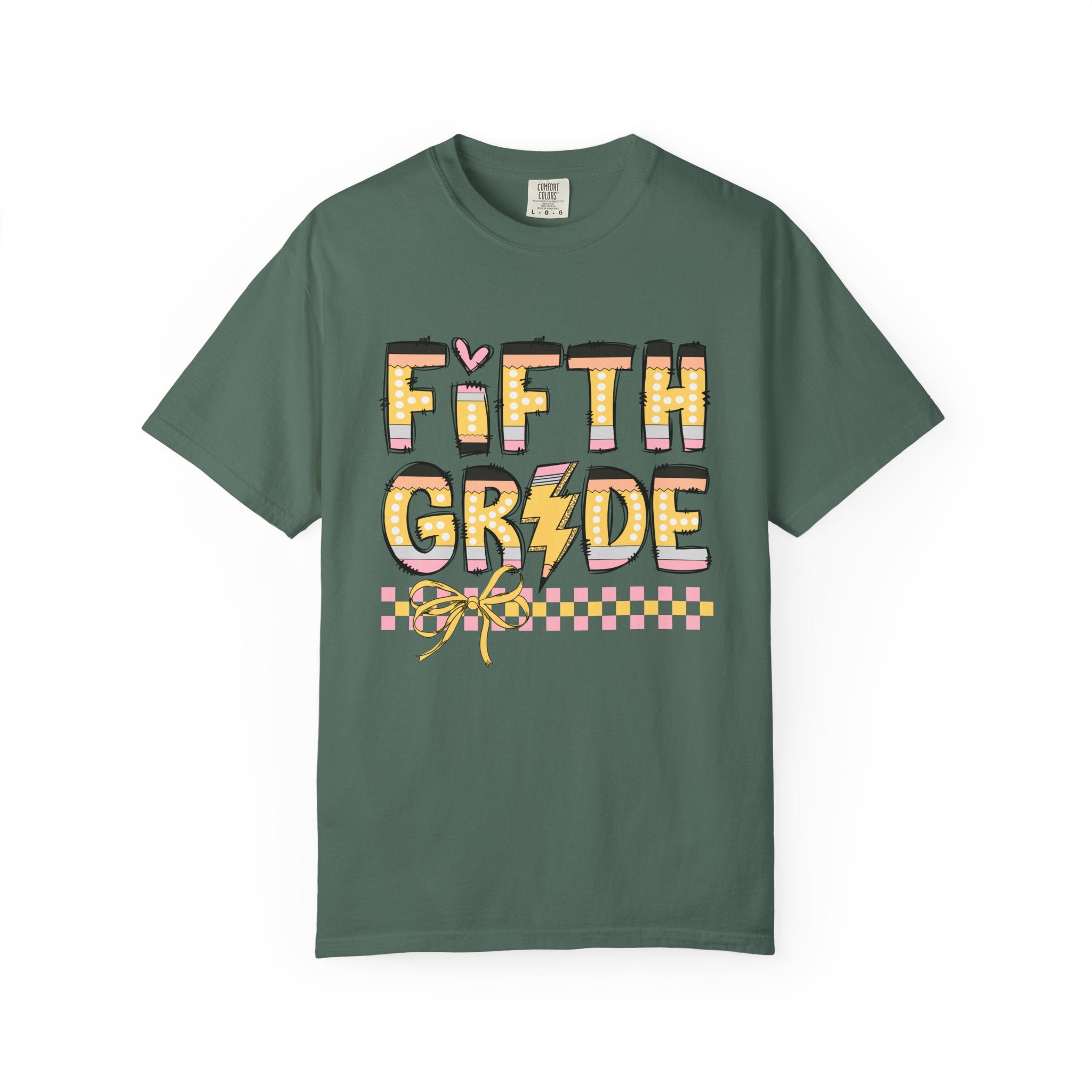 Retro Pencil 5th Grade T-shirt
