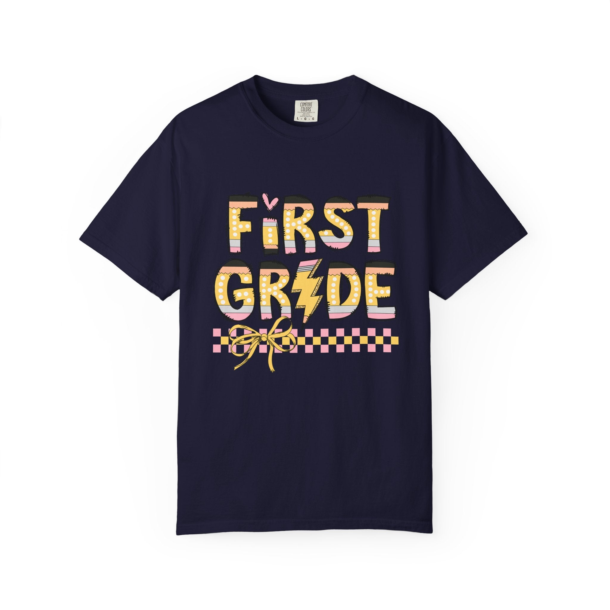 Retro Pencil 1st Grade T-shirt