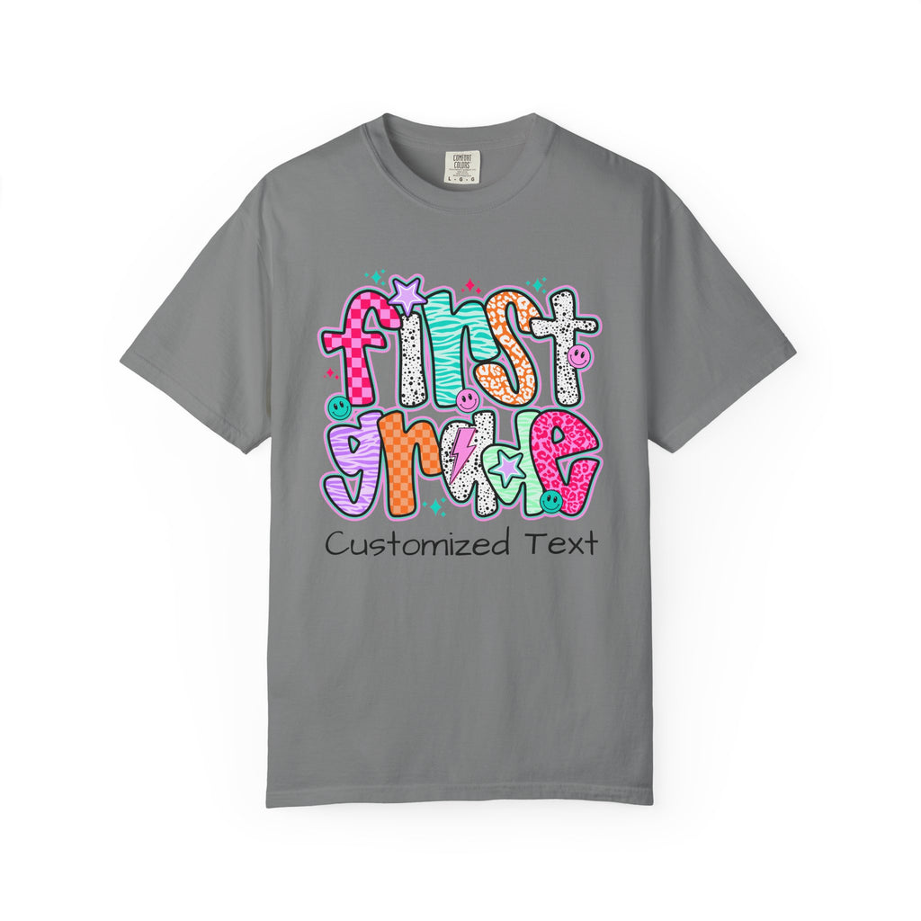 Customizable 1st Grade T-shirt