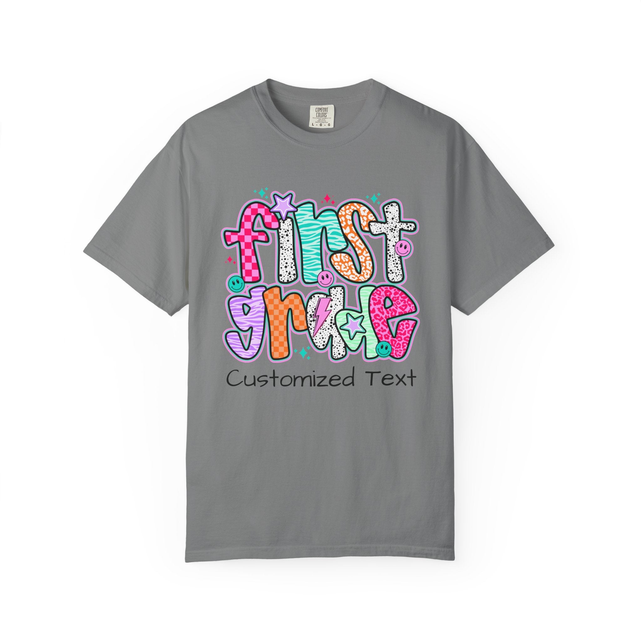 Customizable 1st Grade T-shirt