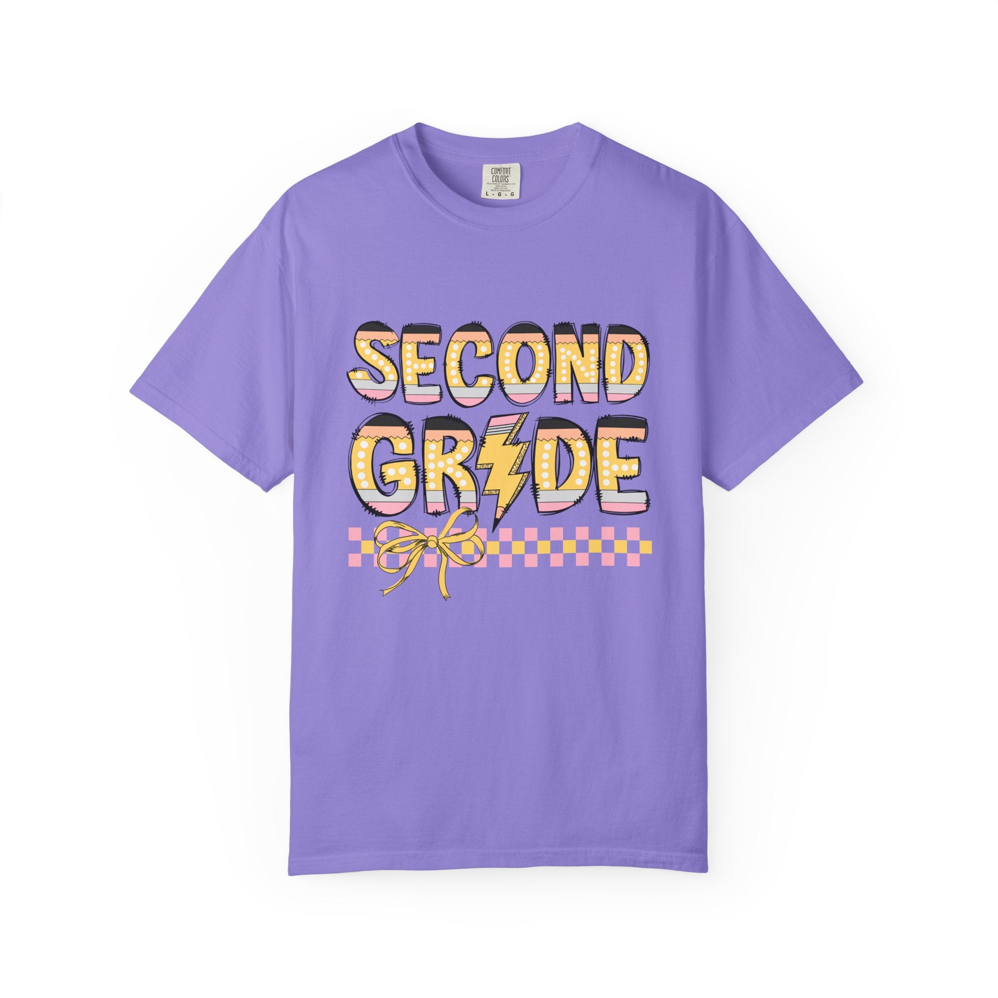 Retro Pencil 2nd Grade T-shirt
