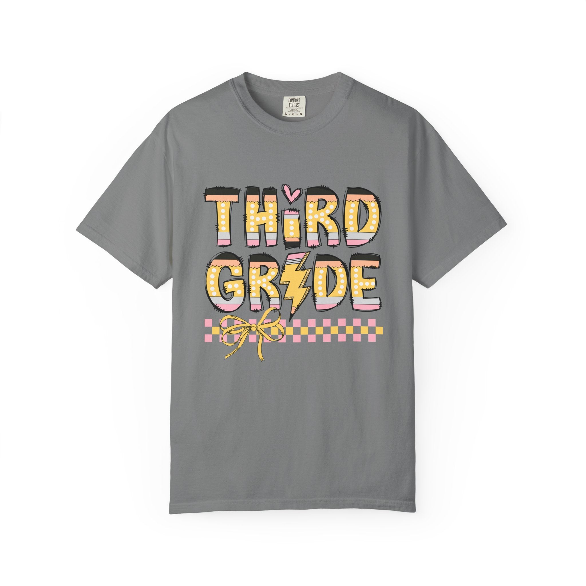 Retro Pencil 3rd Grade T-shirt