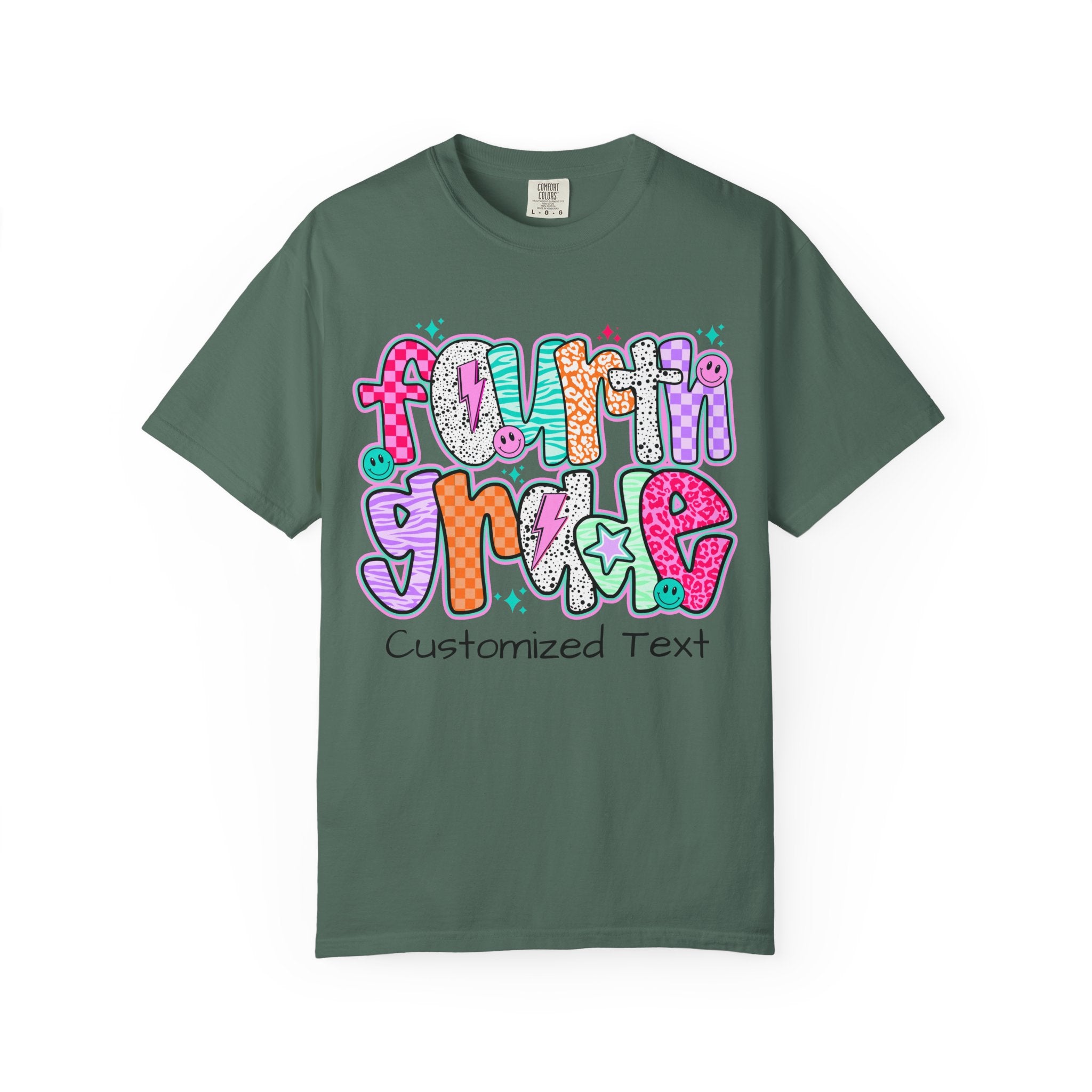 Customizable 4th Grade T-shirt