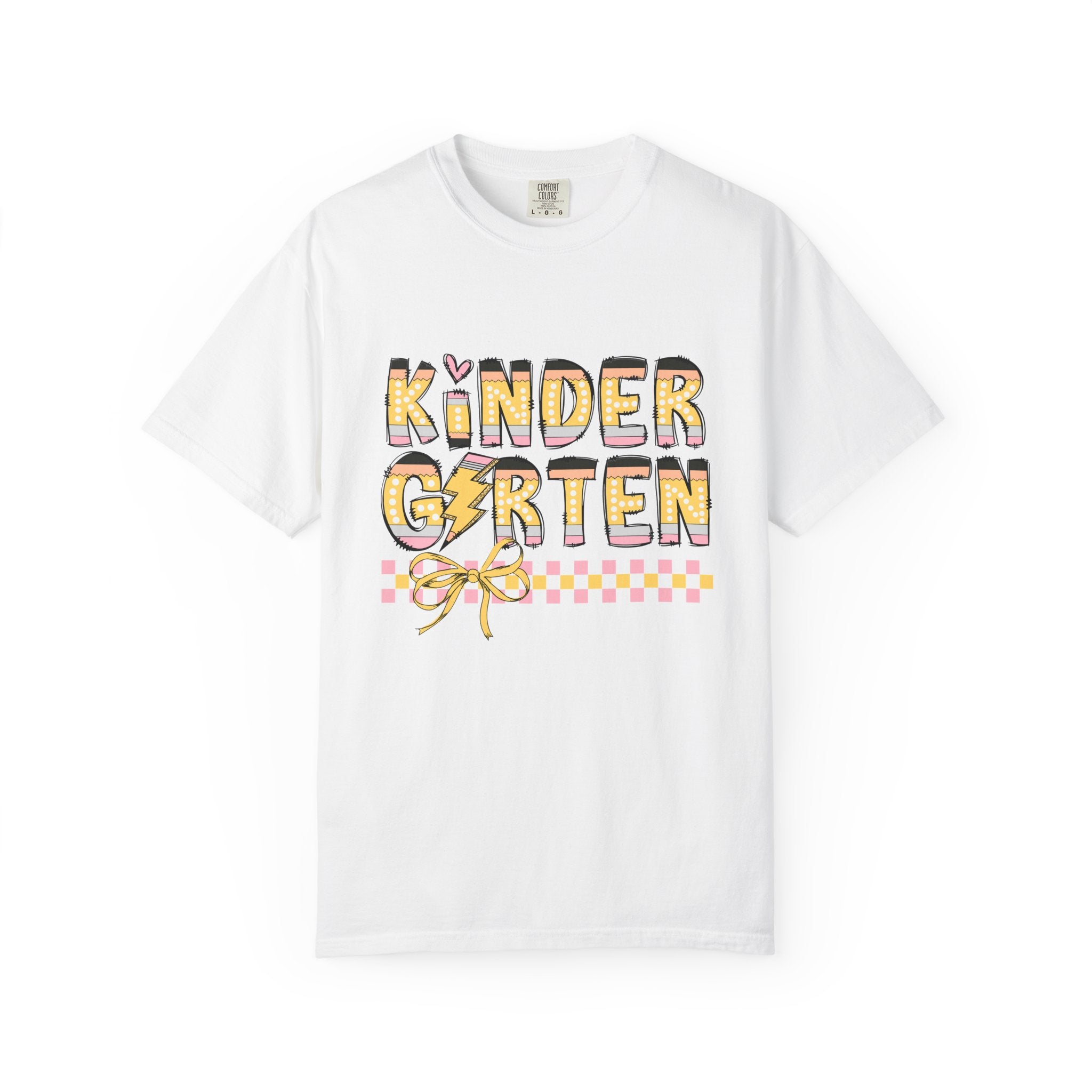 Retro Pencil Kindergarten T-shirt