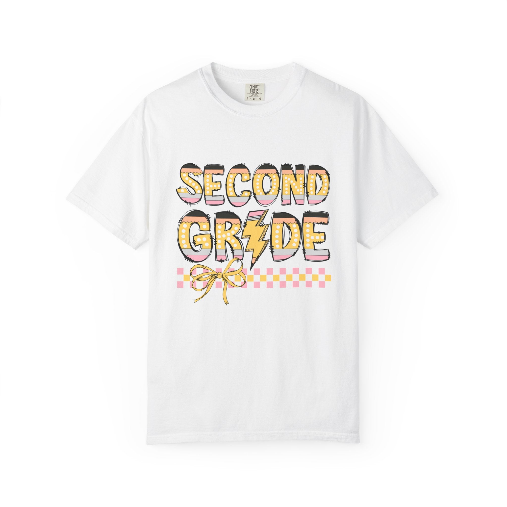 Retro Pencil 2nd Grade T-shirt