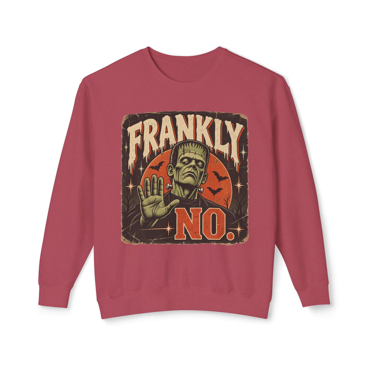 'Frankly, No' Crewneck Sweatshirt