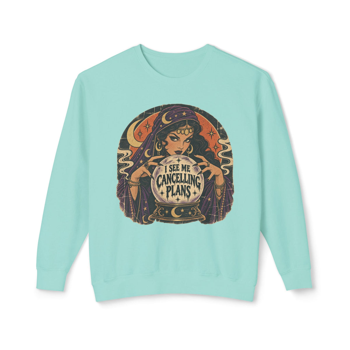 'Cancelling Plans' Crewneck Sweatshirt