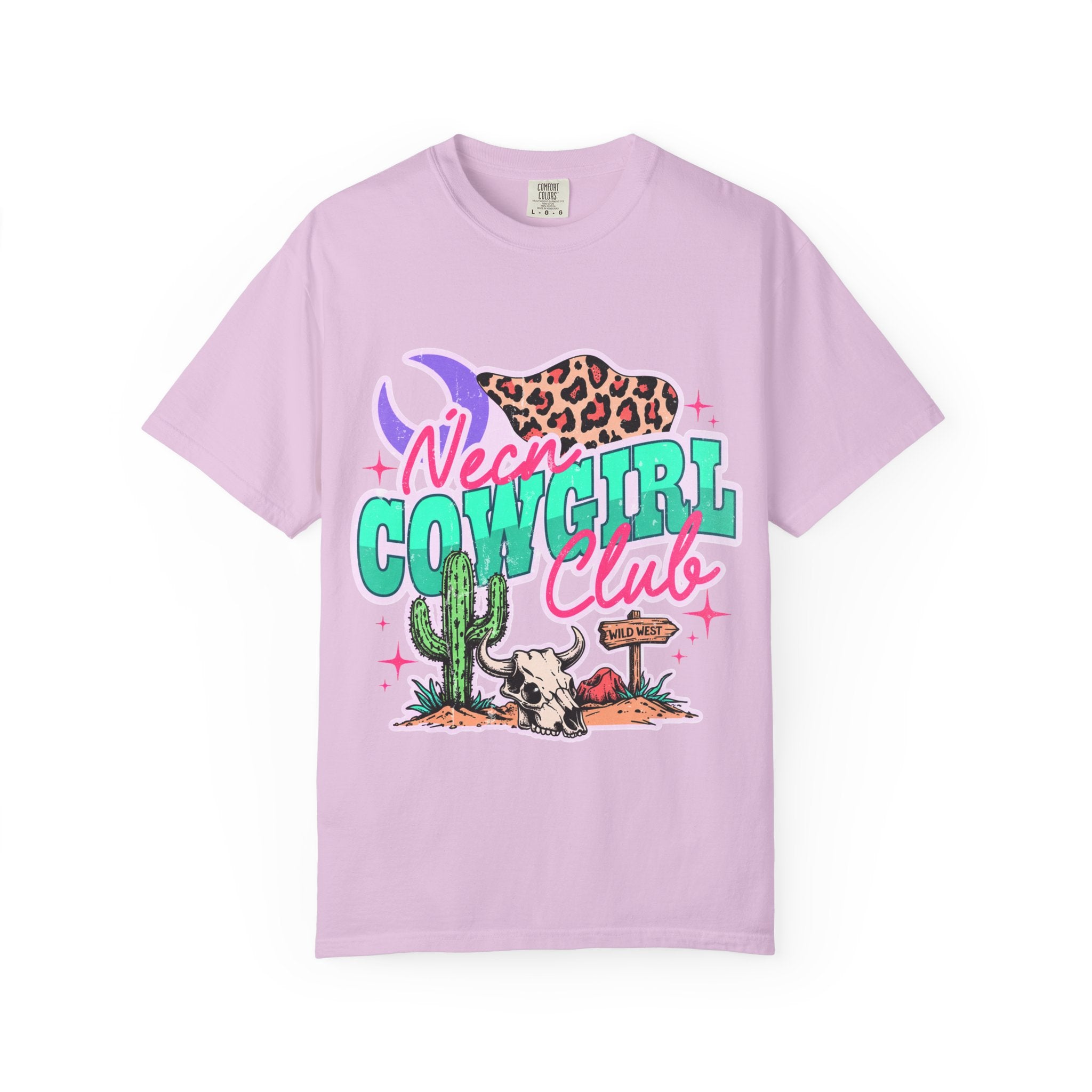 Neon Cowgirl Club T-shirt