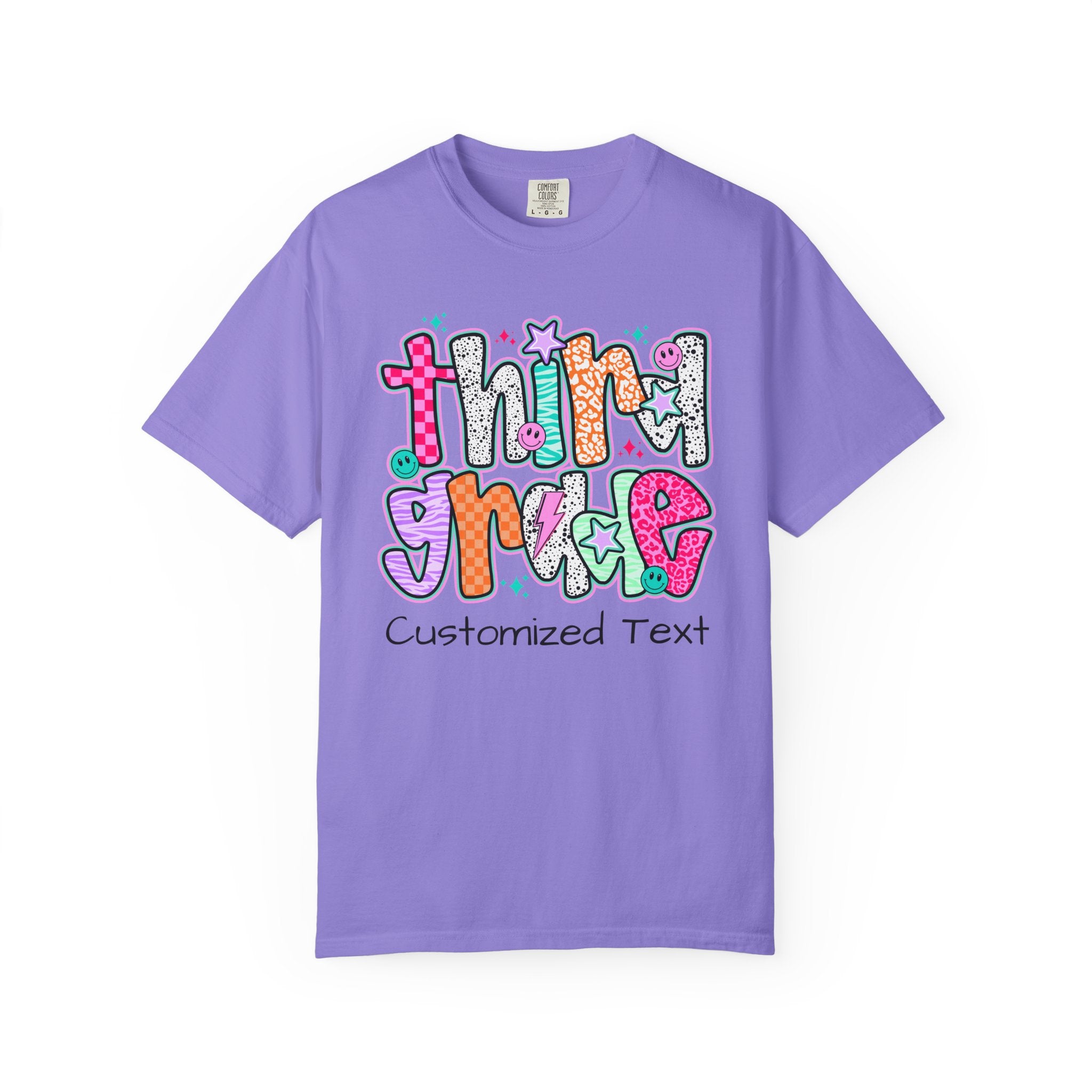 Customizable 3rd Grade T-shirt