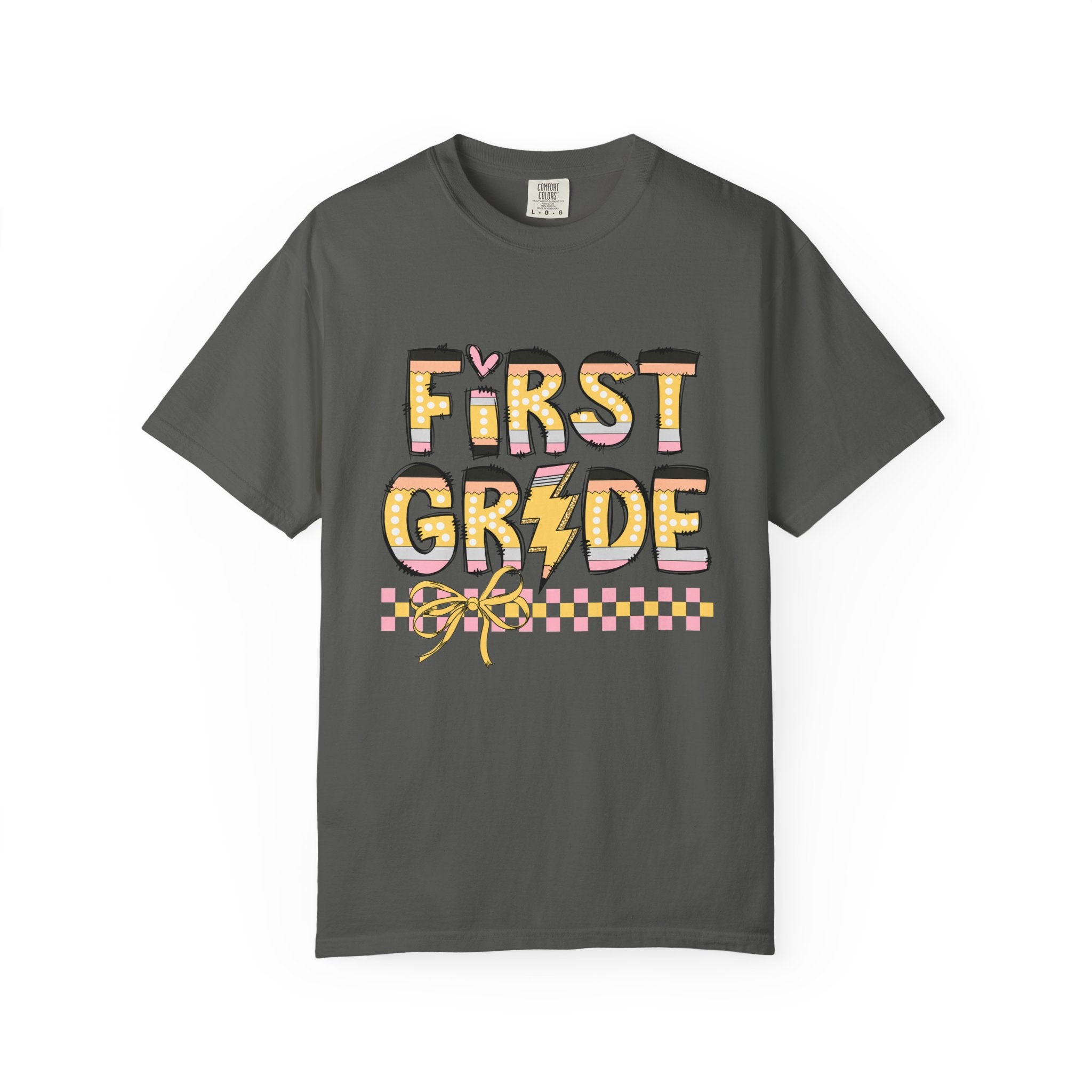 Retro Pencil 1st Grade T-shirt