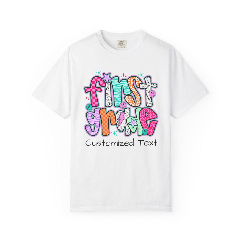 Customizable 1st Grade T-shirt