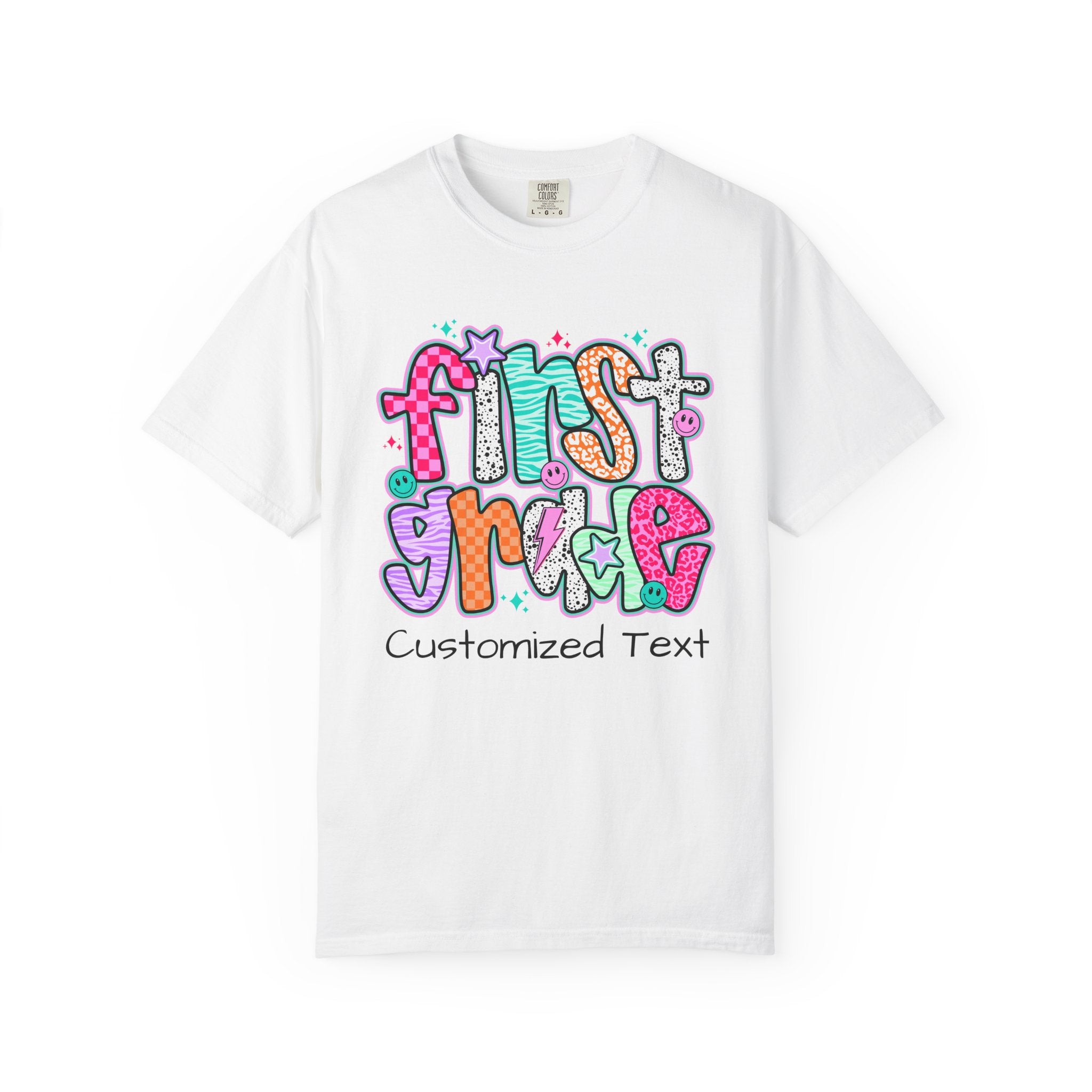 Customizable 1st Grade T-shirt