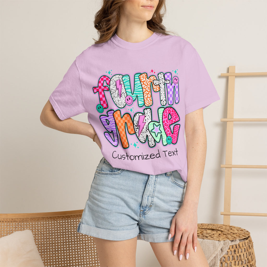Customizable 4th Grade T-shirt