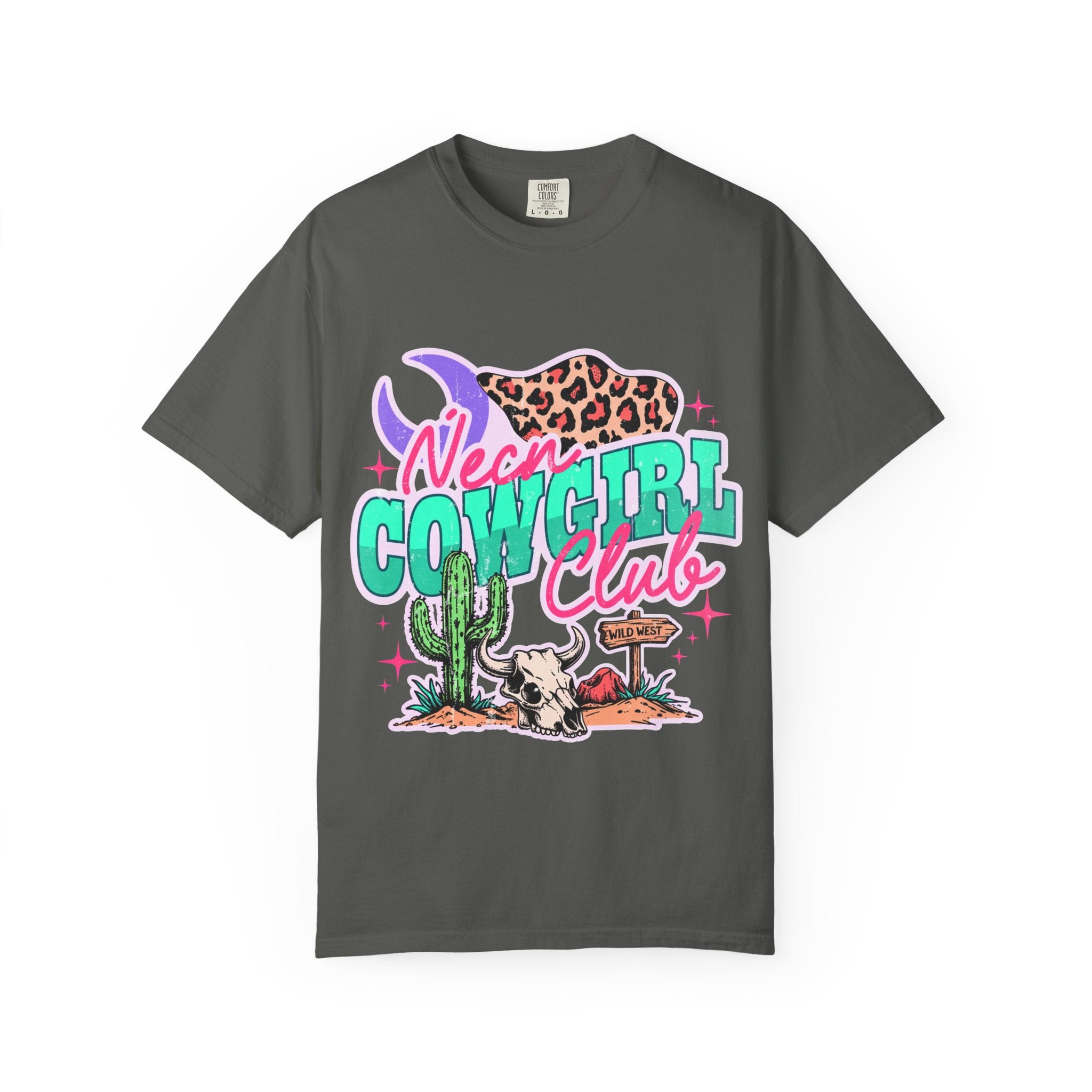 Neon Cowgirl Club T-shirt