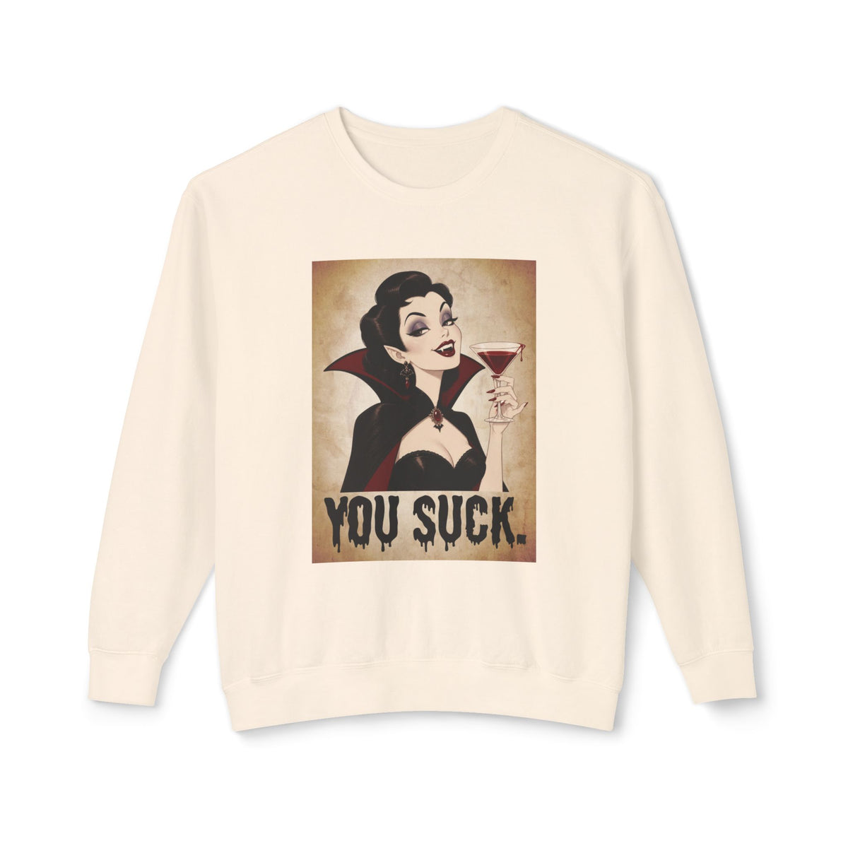 'You Suck' Crewneck Sweatshirt