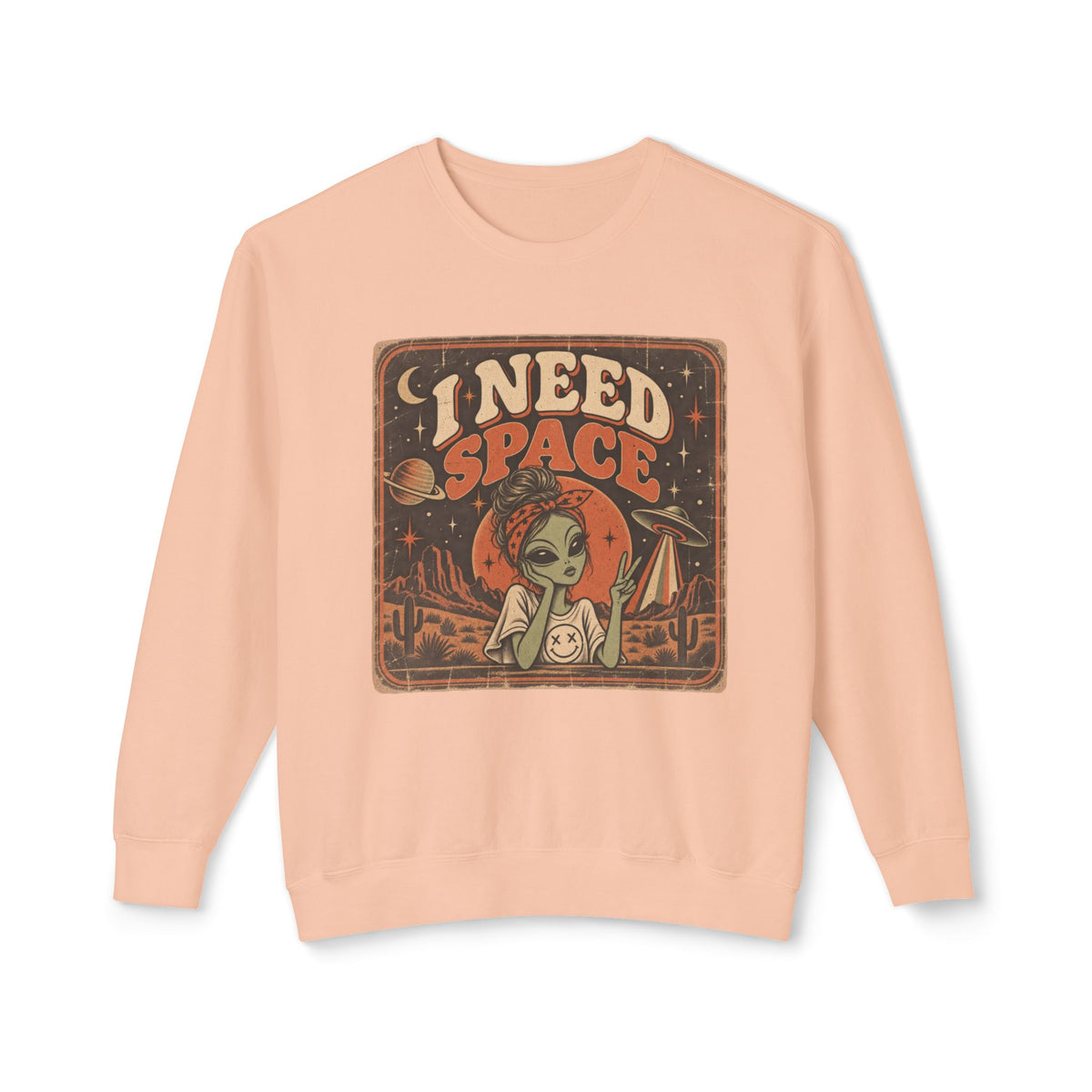 'I Need Space' Crewneck Sweatshirt