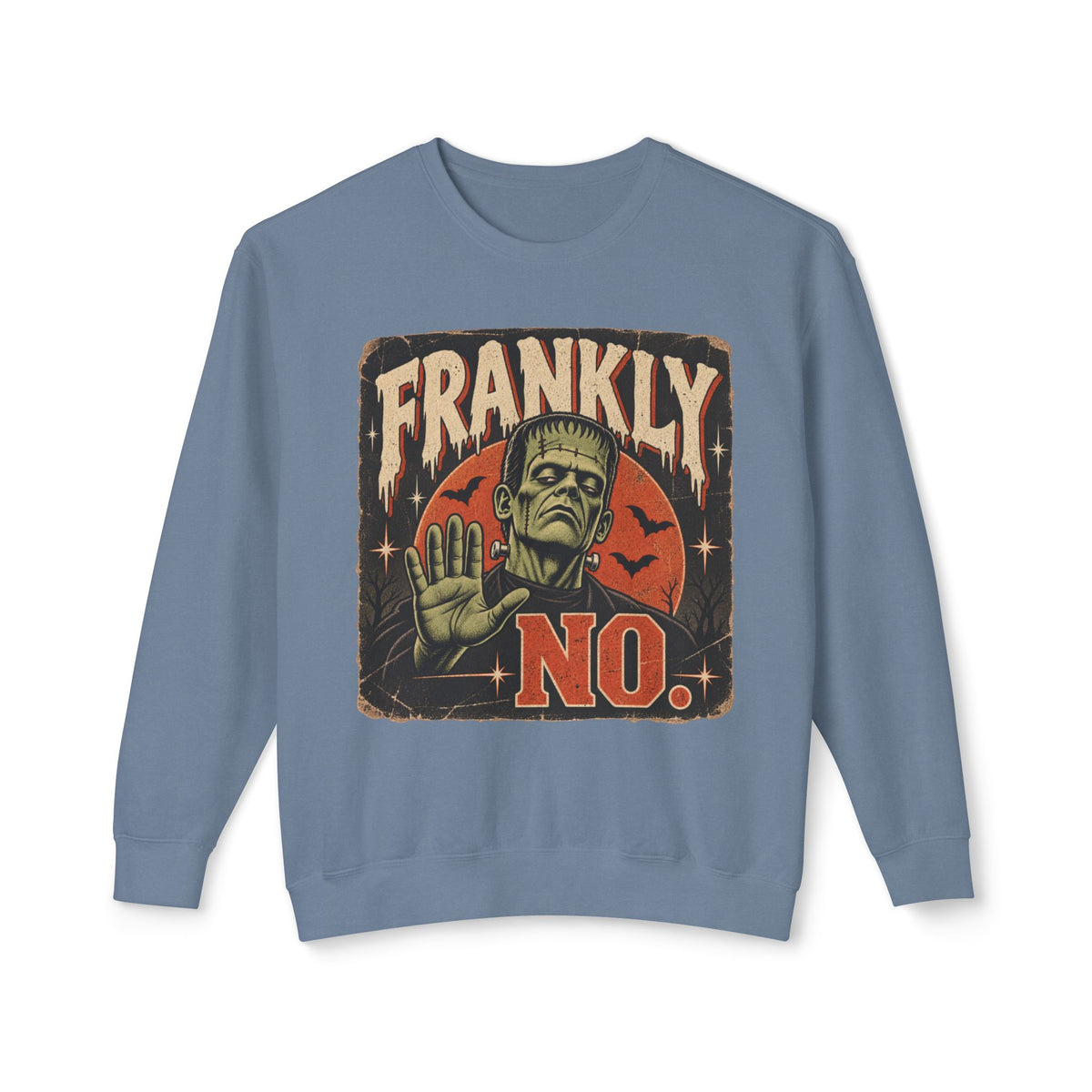 'Frankly, No' Crewneck Sweatshirt
