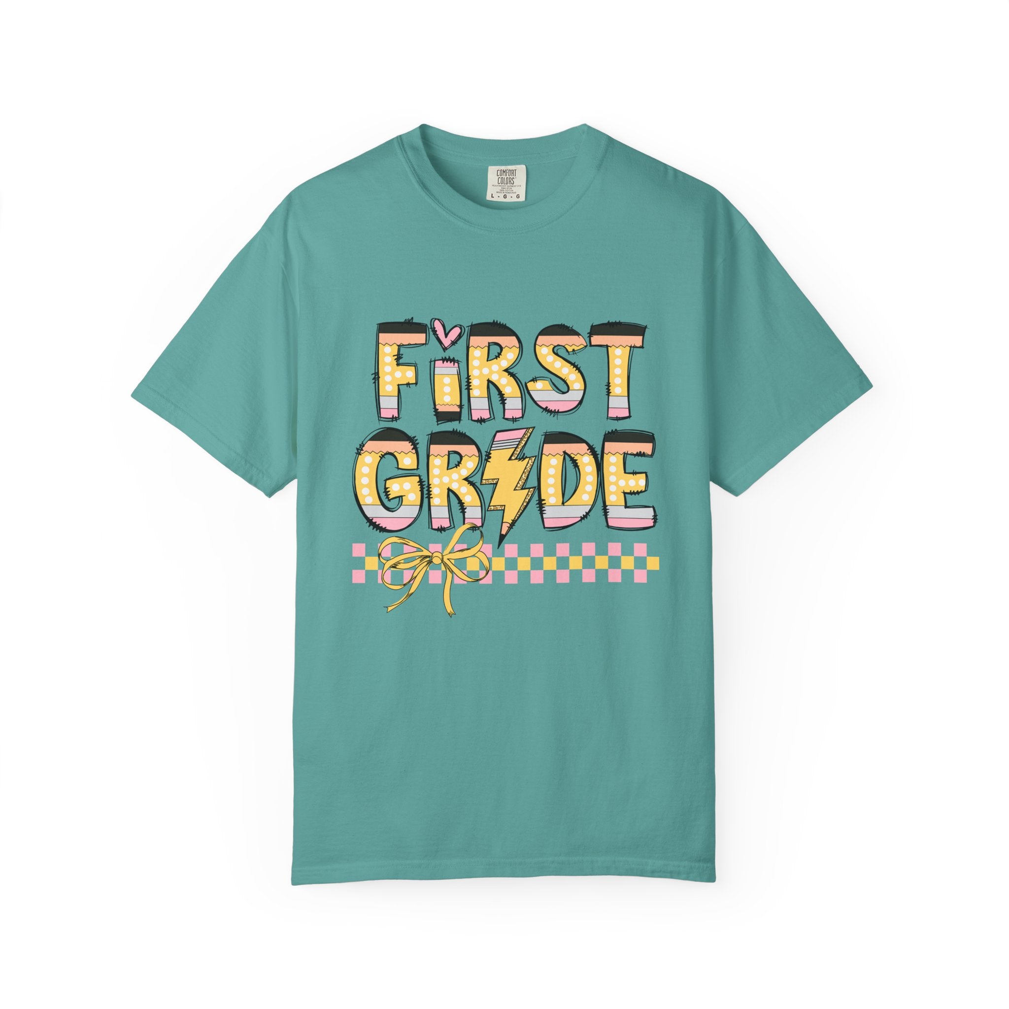 Retro Pencil 1st Grade T-shirt