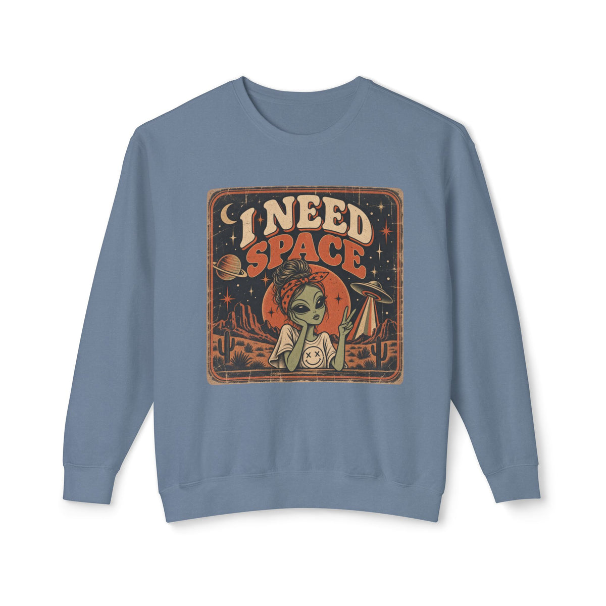 'I Need Space' Crewneck Sweatshirt