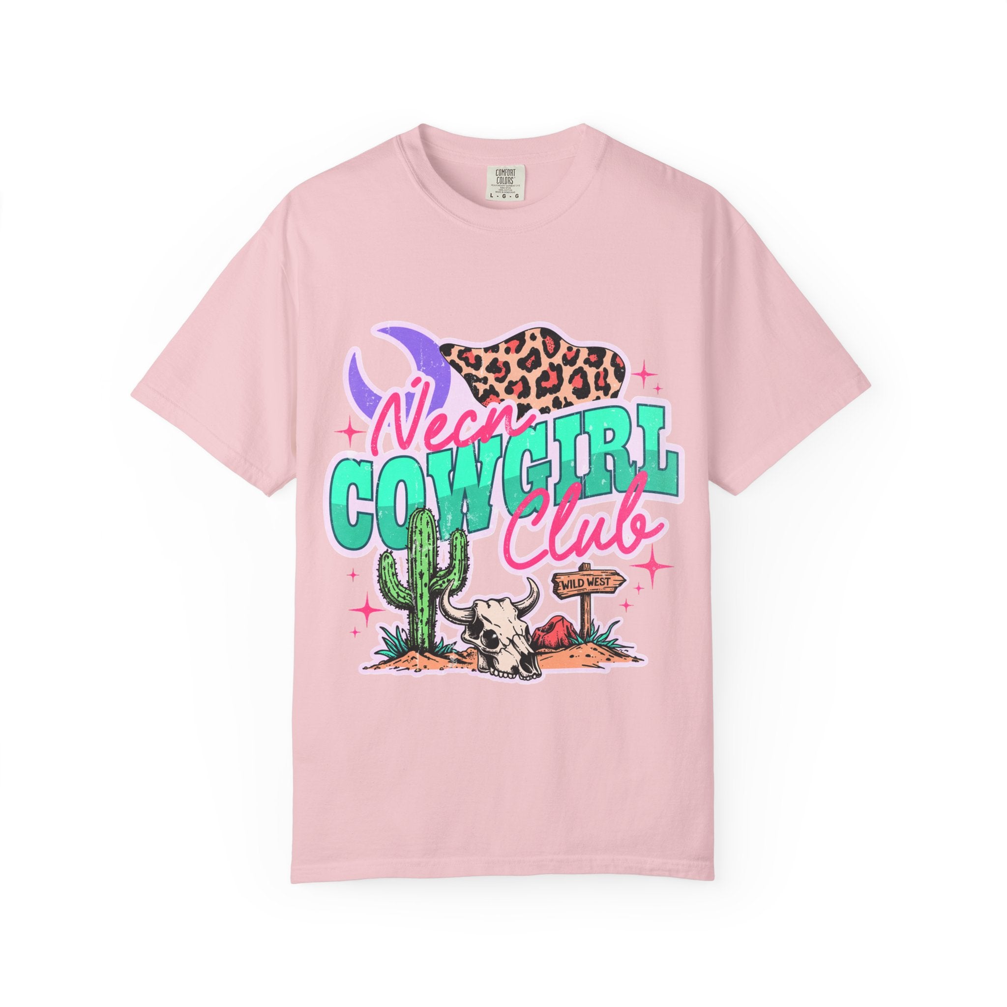 Neon Cowgirl Club T-shirt