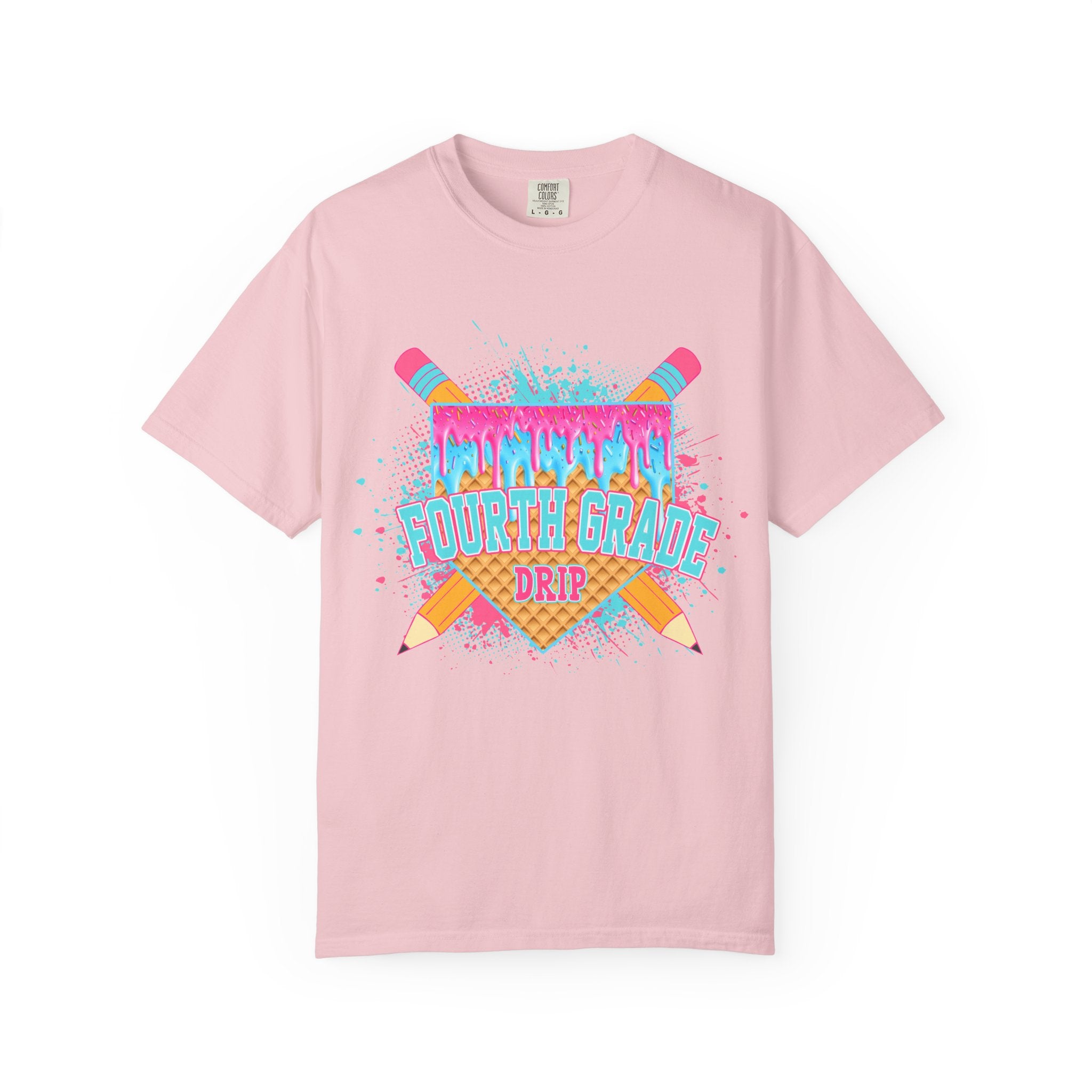 4th Grade Level Drip T-shirt
