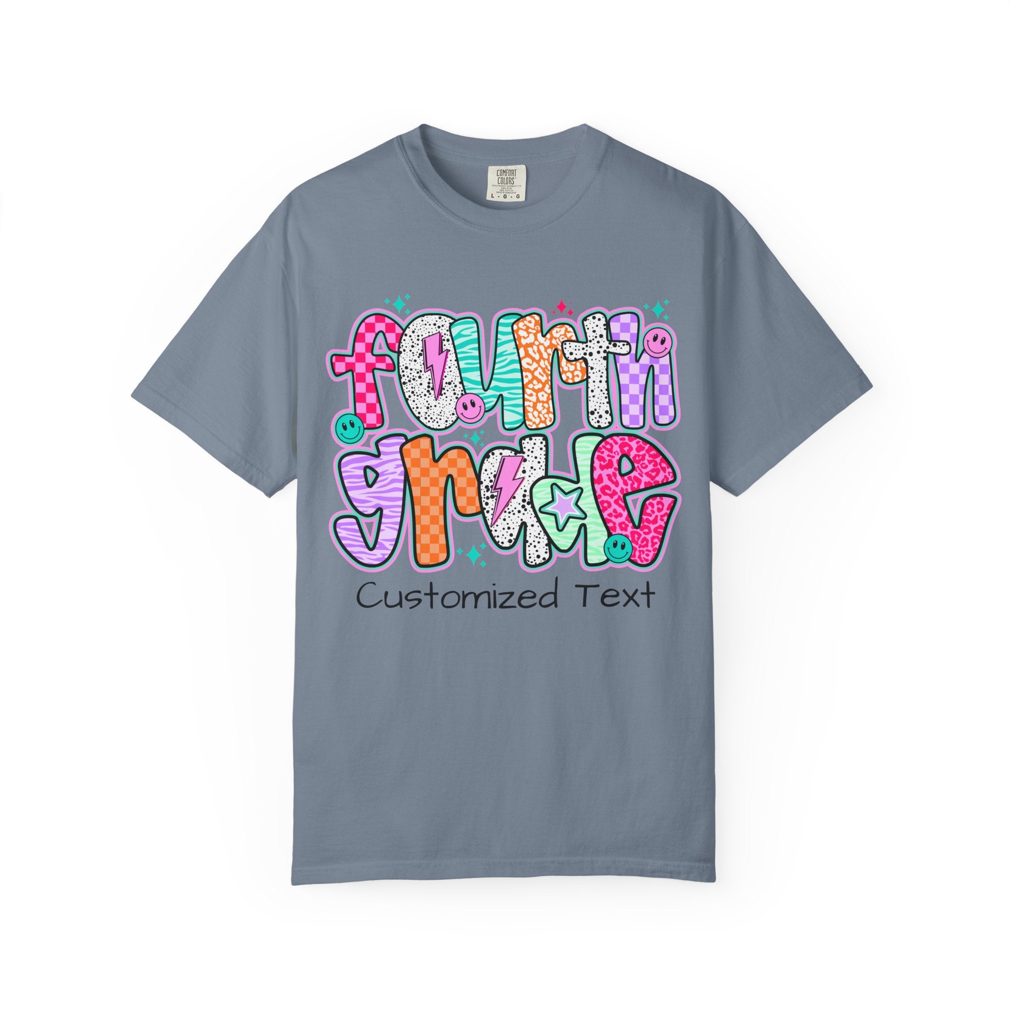Customizable 4th Grade T-shirt